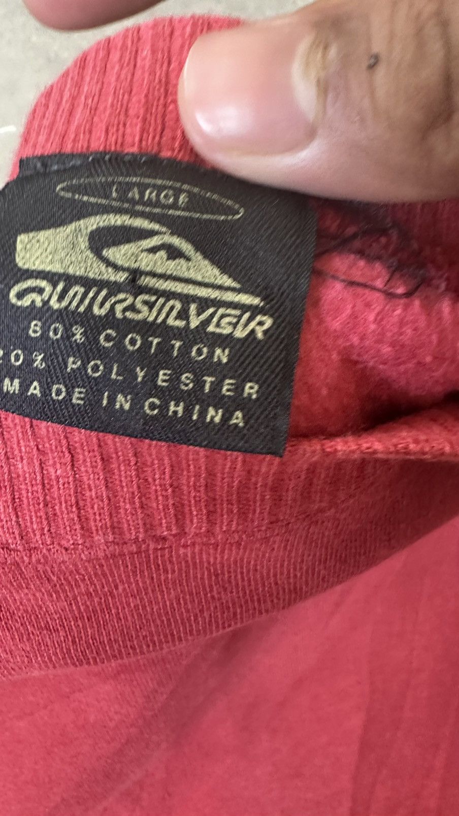 Quiksilver VINTAGE QUIKSILVER CROPPED SWEATSHIRT Size US L / EU 52-54 / 3 - 5 Thumbnail