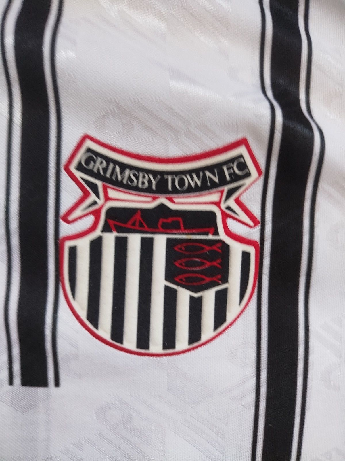Other Grimsby Town 1993/1994 Admiral vintage shirt jersey Size US XL / EU 56 / 4 - 3 Thumbnail