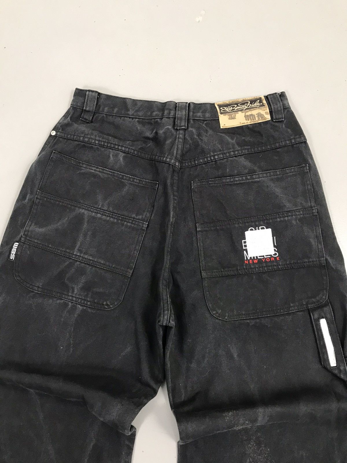 JNCO × Southpole × Vintage Vintage sir Benny miles SpellOut New York embroidered denim Size US 34 / EU 50 - 11 Thumbnail