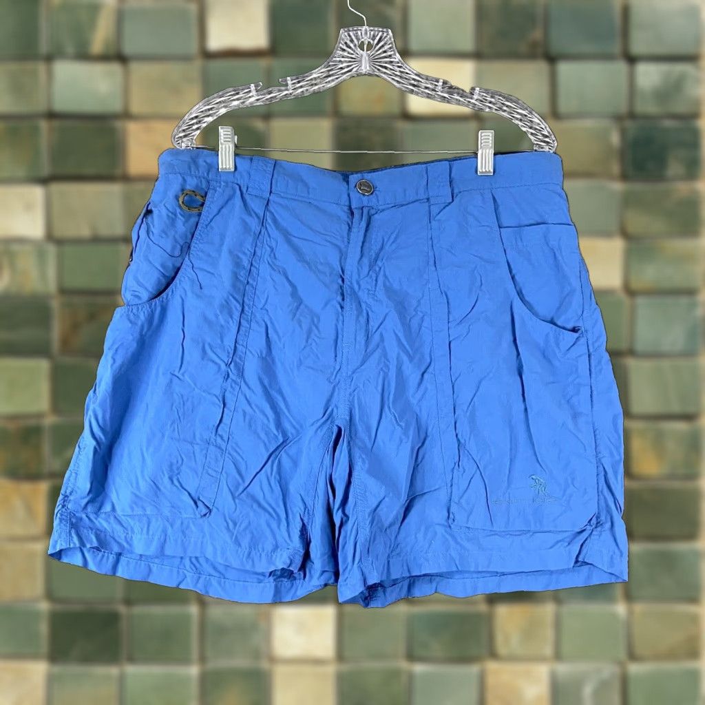 ExOfficio ExOfficio Blue Cargo Shorts Adult Large Mens Size US 33 - 1 Thumbnail