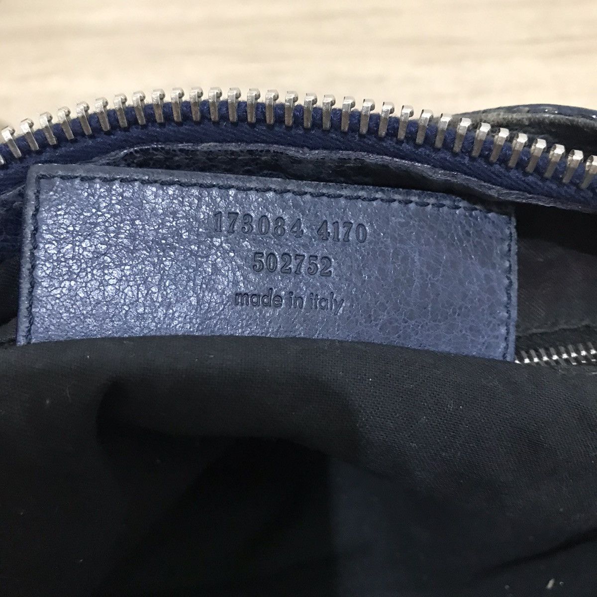 Balenciaga BALENCIAGA - CITY BAG - GIANT 21 SILVER HARDWARE (NAVY) Size ONE SIZE - 17 Thumbnail