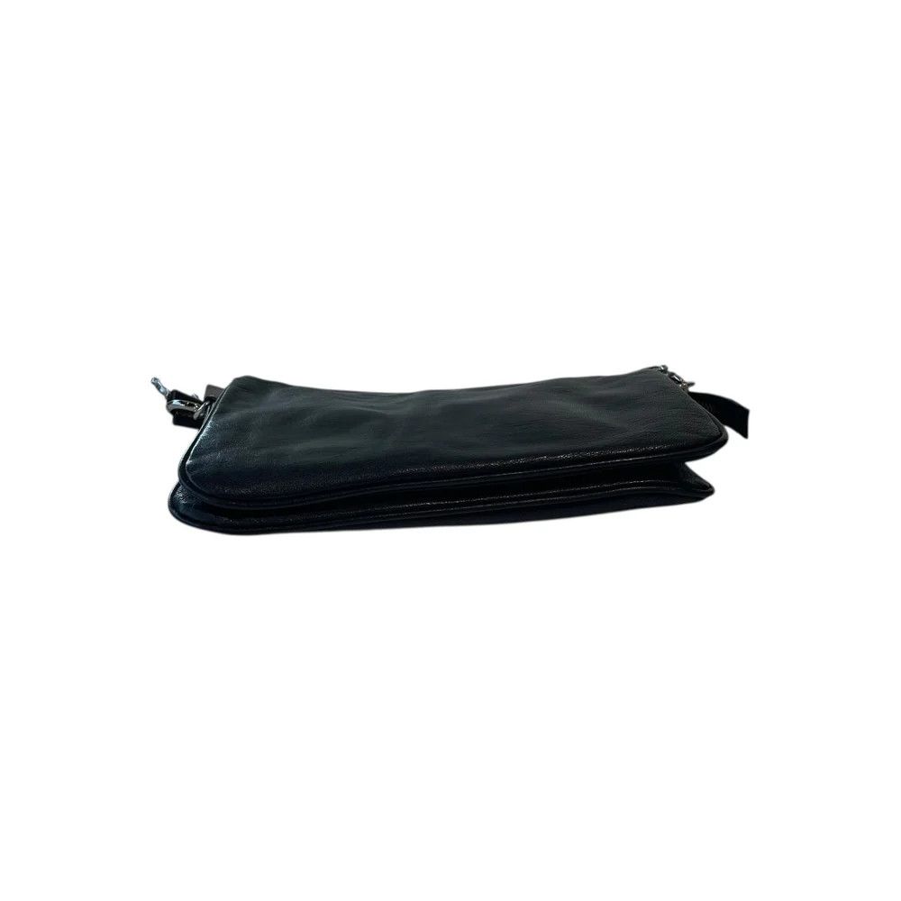 Yohji Yamamoto Yohji Yamamoto GRAIN GOAT SKIN 3 SEPARATED SACOCHE Size ONE SIZE - 4 Thumbnail