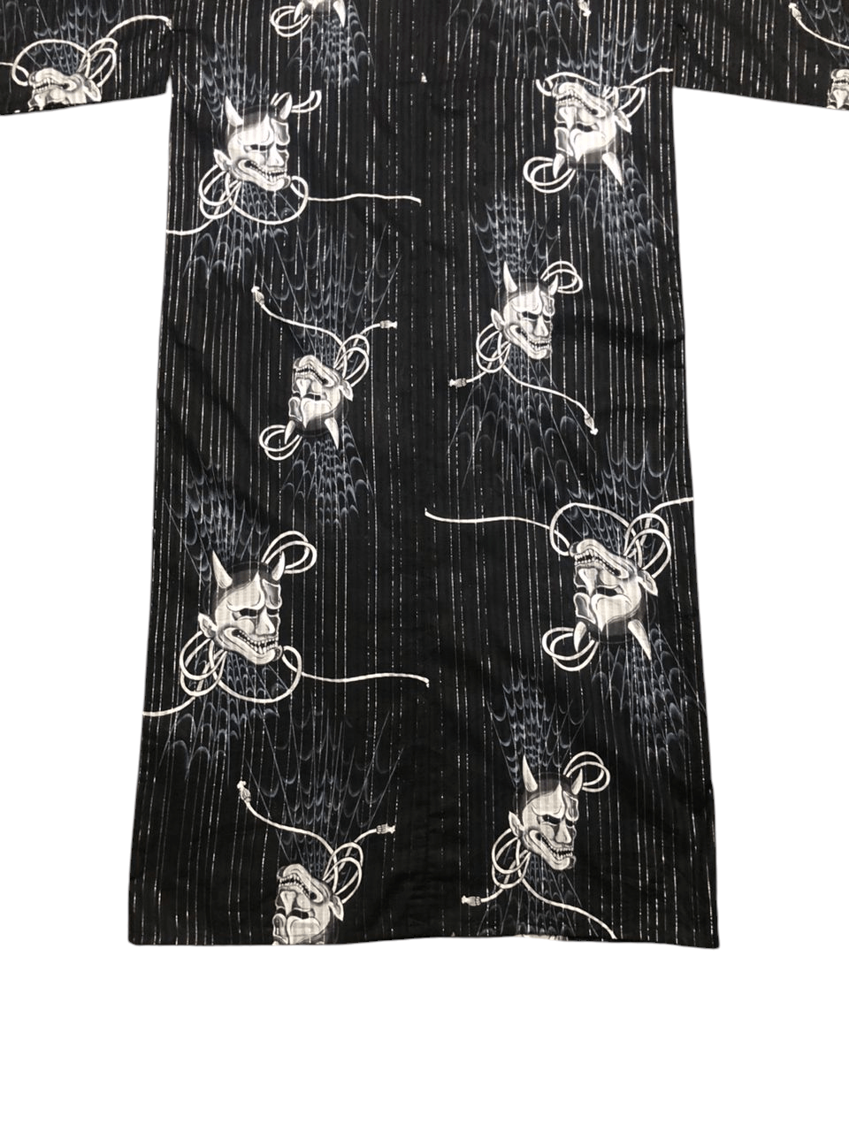 Komono Very Rare Kimono Black and White Ohio Long Kimono Japan Size US L / EU 52-54 / 3 - 10 Thumbnail