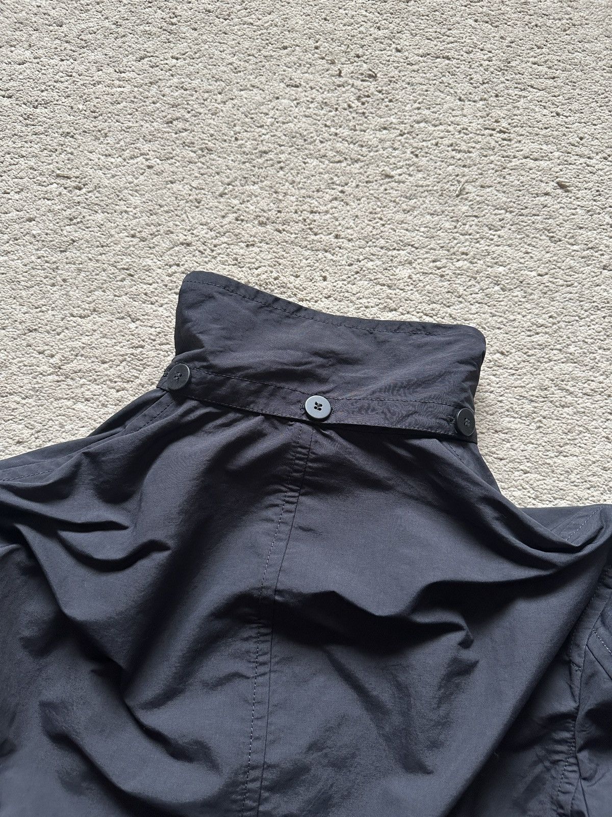 Donna Karan 1990s Donna Karan Oversized Resin Coating Nylon Jacket Size US XL / EU 56 / 4 - 10 Thumbnail