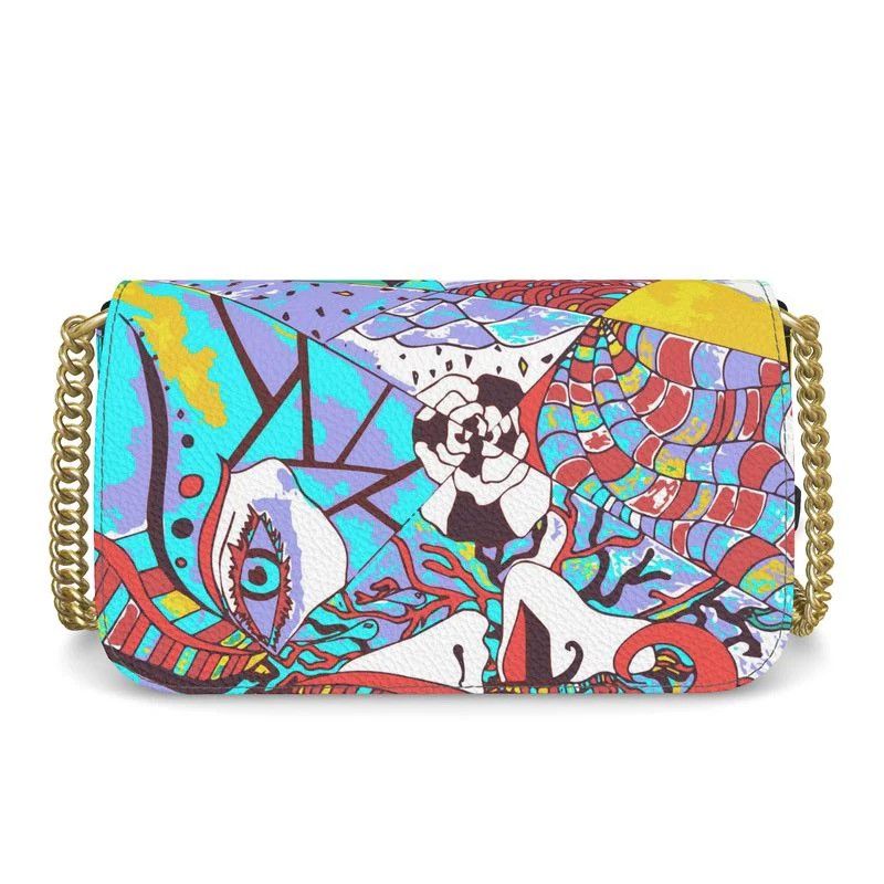 Other JUX Avant-Garde Wearable Art Shoulder Flap Bag Size ONE SIZE - 12 Thumbnail