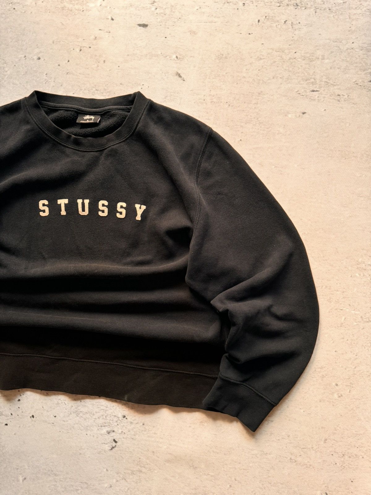 Stussy × Vintage STUSSY CENTER LOGO VINTAGE SWEATSHIRT Size US S / EU 44-46 / 1 - 3 Thumbnail