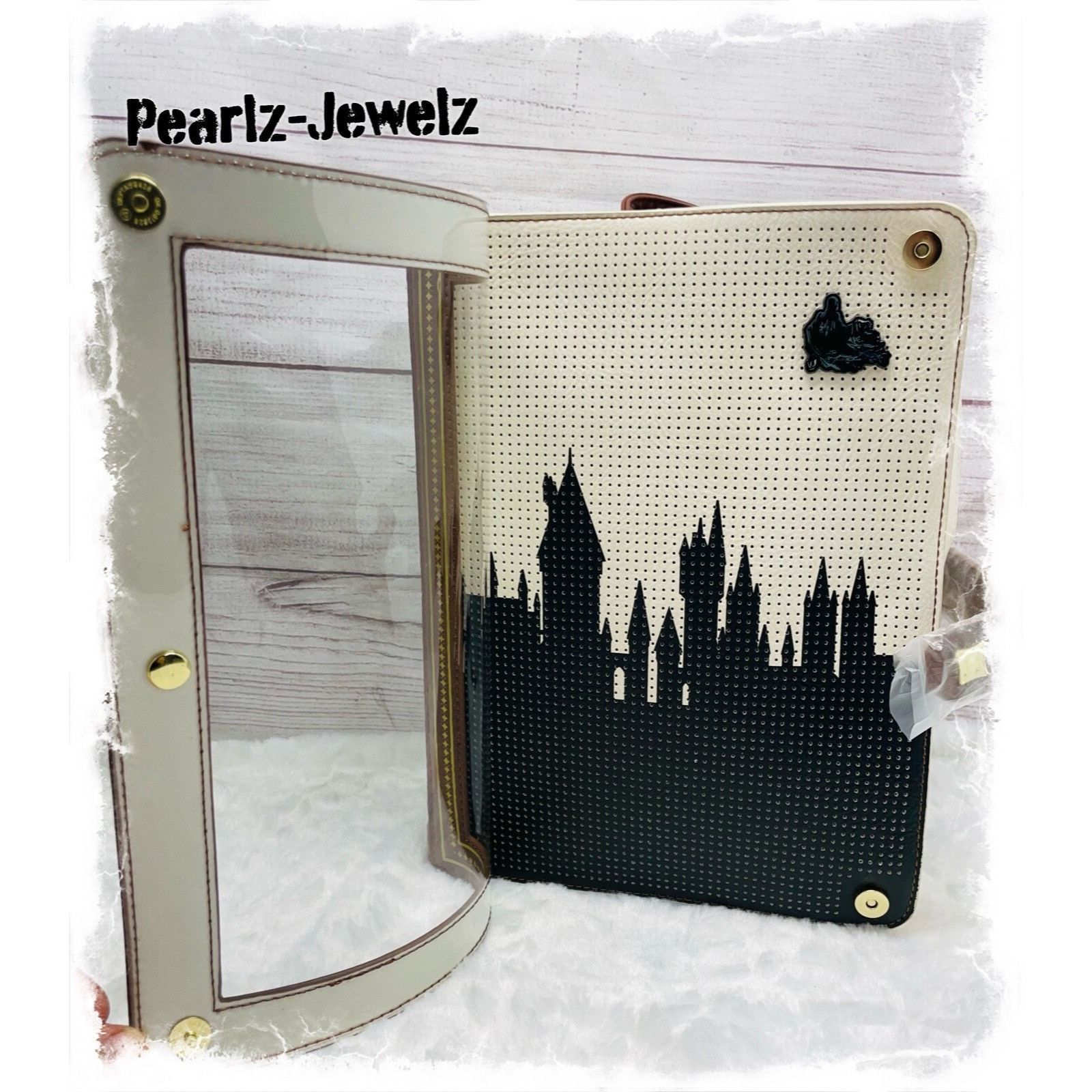 Disney Loungefly Harry Potter Hogwarts Book Pin Collector Mini Back Size ONE SIZE - 4 Thumbnail