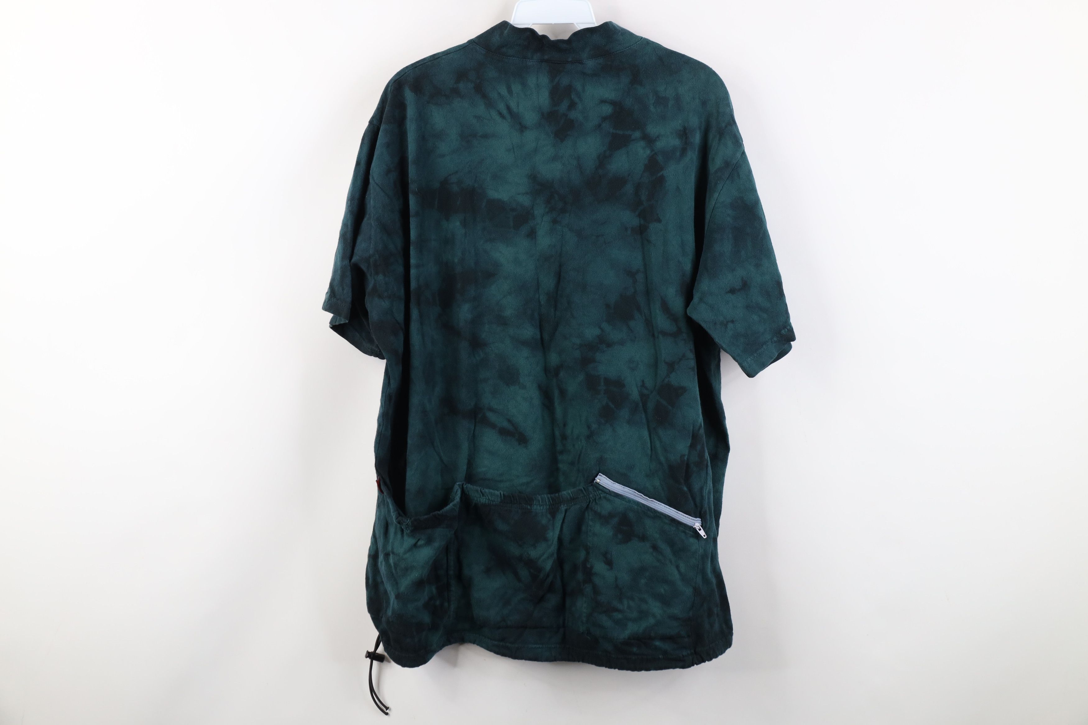 Vintage Vintage 90s Streetwear Cycling Jersey Shirt Green USA Size US XL / EU 56 / 4 - 10 Thumbnail
