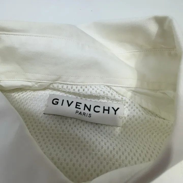 Givenchy Givenchy Givenchy Color Block Logo Print Long Sleeve Shirt Size US M / EU 48-50 / 2 - 2 Thumbnail