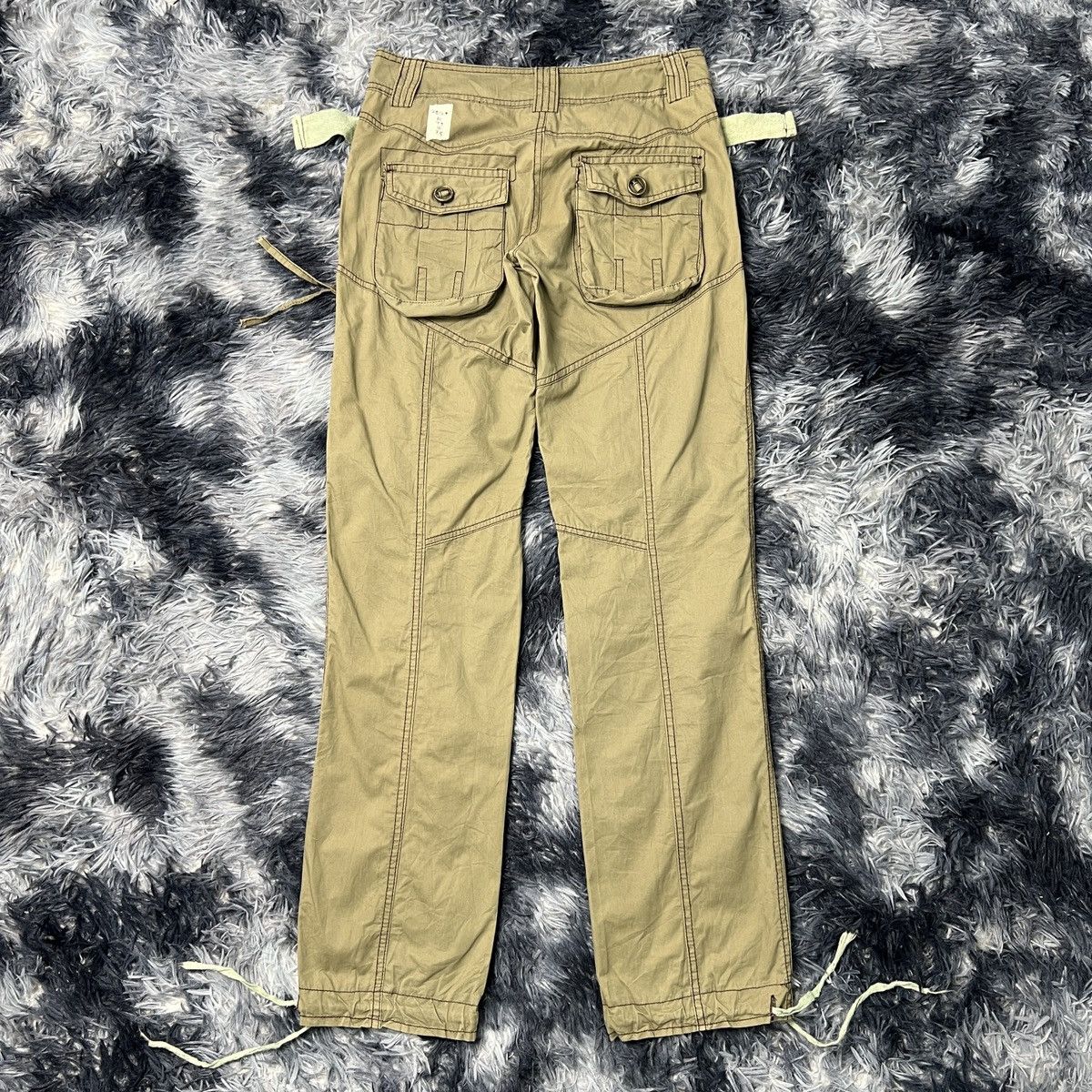 The Unbranded Brand Unbranded MultiPocket Cargo Pants Size US 28 / EU 44 - 2 Thumbnail