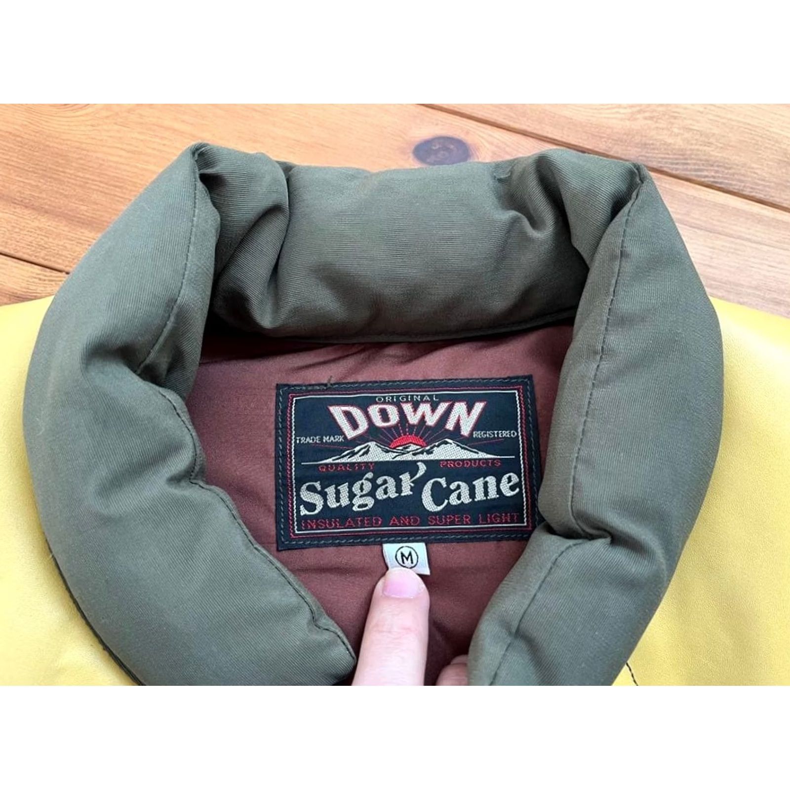 Sugar Cane Sugar Cane Down Vest Jacket Mens M Green Vintage? (No) Size US M / EU 48-50 / 2 - 2 Thumbnail