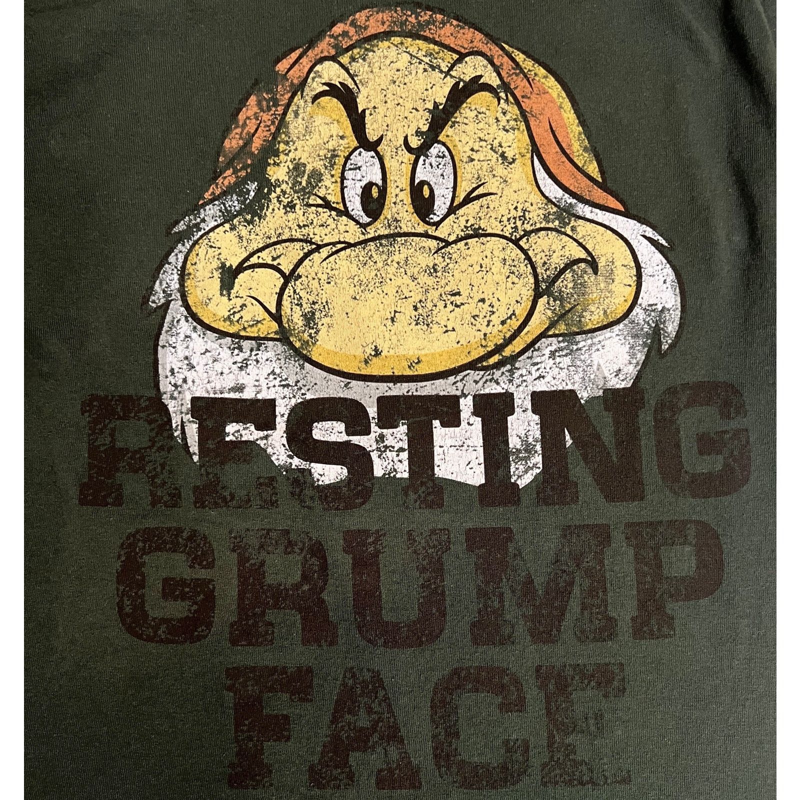 Disney Disney Grumpy Grump Face Unisex Shirt Distressed Look Small Size US S / EU 44-46 / 1 - 3 Thumbnail