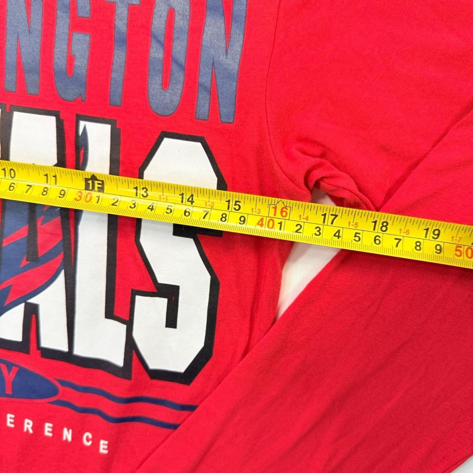 NHL NWT Washington Capitals NHL Hockey Long Sleeve Tee Size US L / EU 52-54 / 3 - 3 Thumbnail