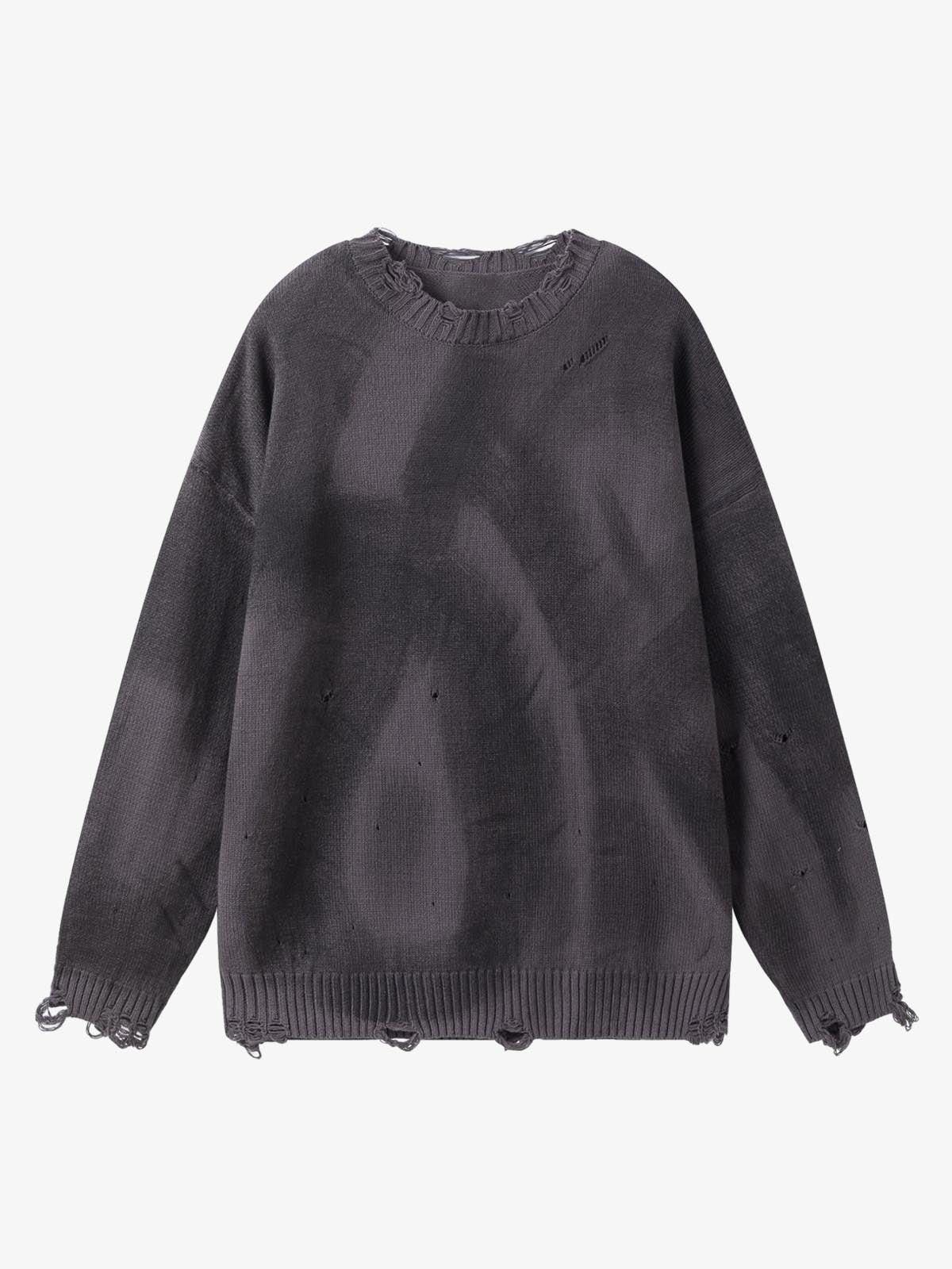 Other Inkjet Damaged Knitted Sweater Size US M / EU 48-50 / 2 - 2 Thumbnail