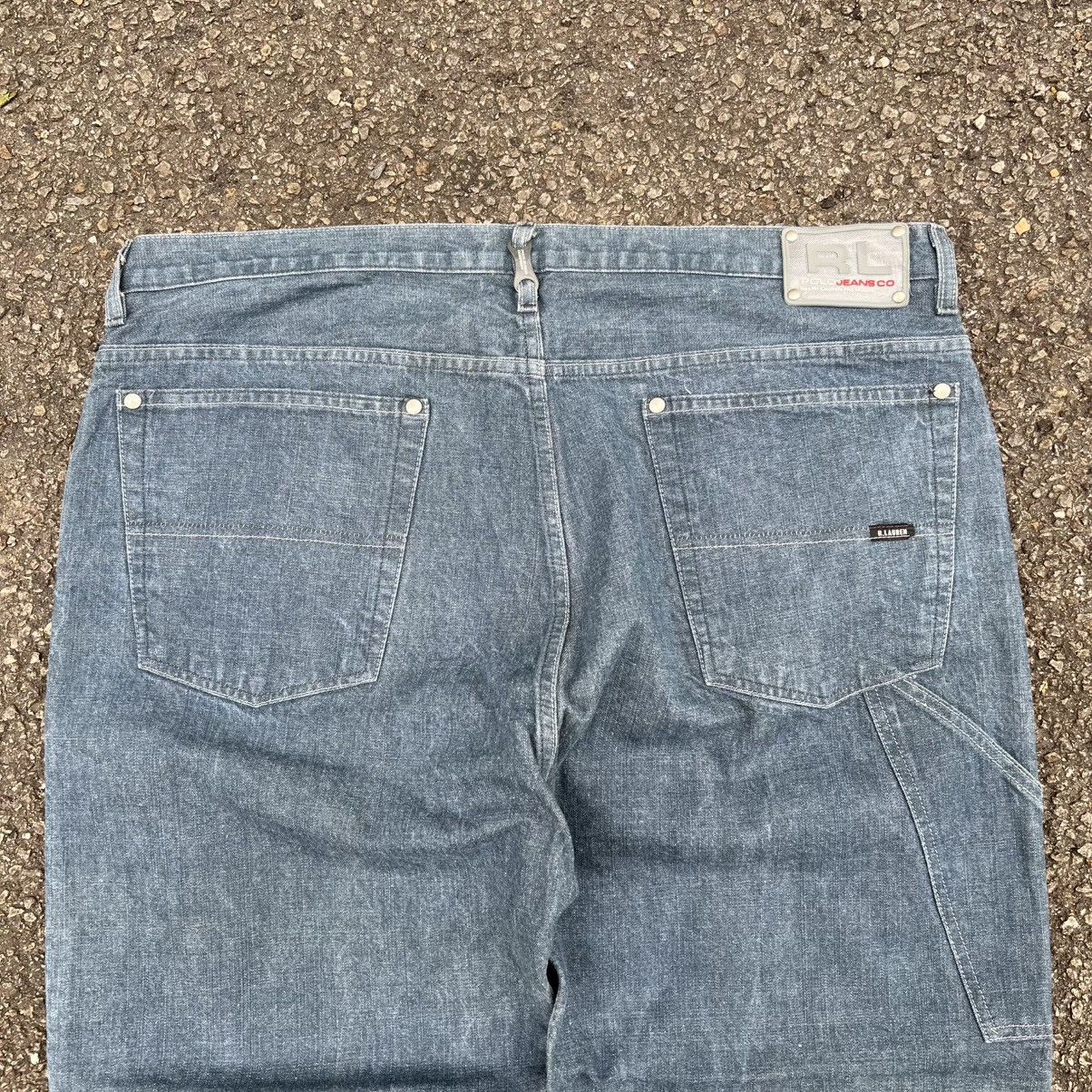 Polo Ralph Lauren Vintage Y2K Denim Baggy Polo Jeans Co PRL Carpenter Jeans Size US 38 / EU 54 - 12 Thumbnail
