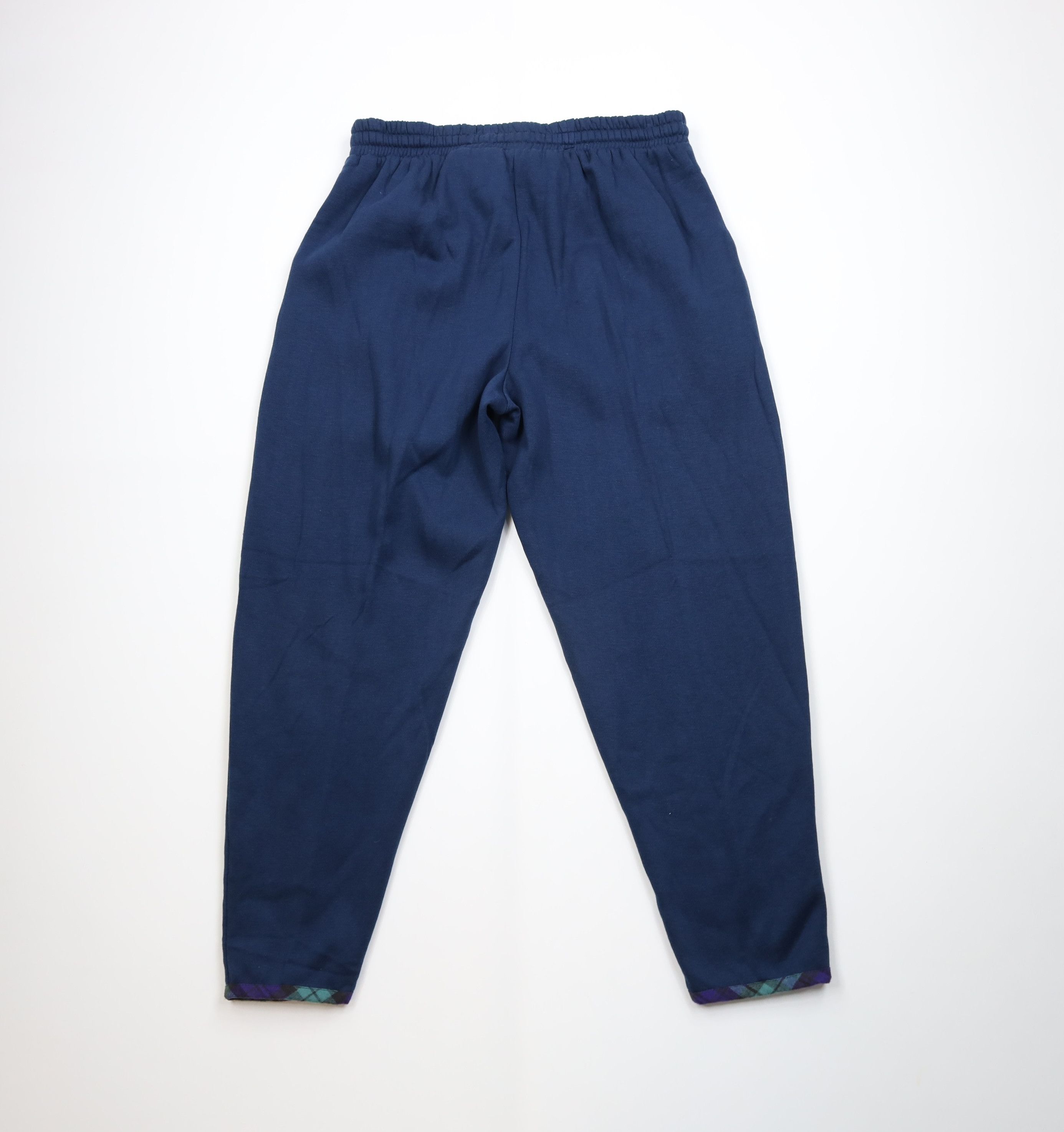 Vintage Deadstock Vintage 90s Streetwear Plaid Trim Sweatpants Pants Size 40" / US 18 - 10 Thumbnail