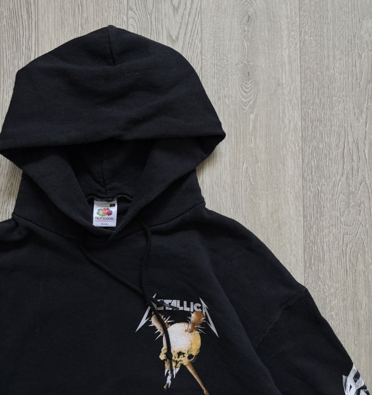 Band Tees × Fruit Of The Loom × Vintage Vintage Metallica 1994 Hoodie Rock Rare Size US L / EU 52-54 / 3 - 4 Thumbnail