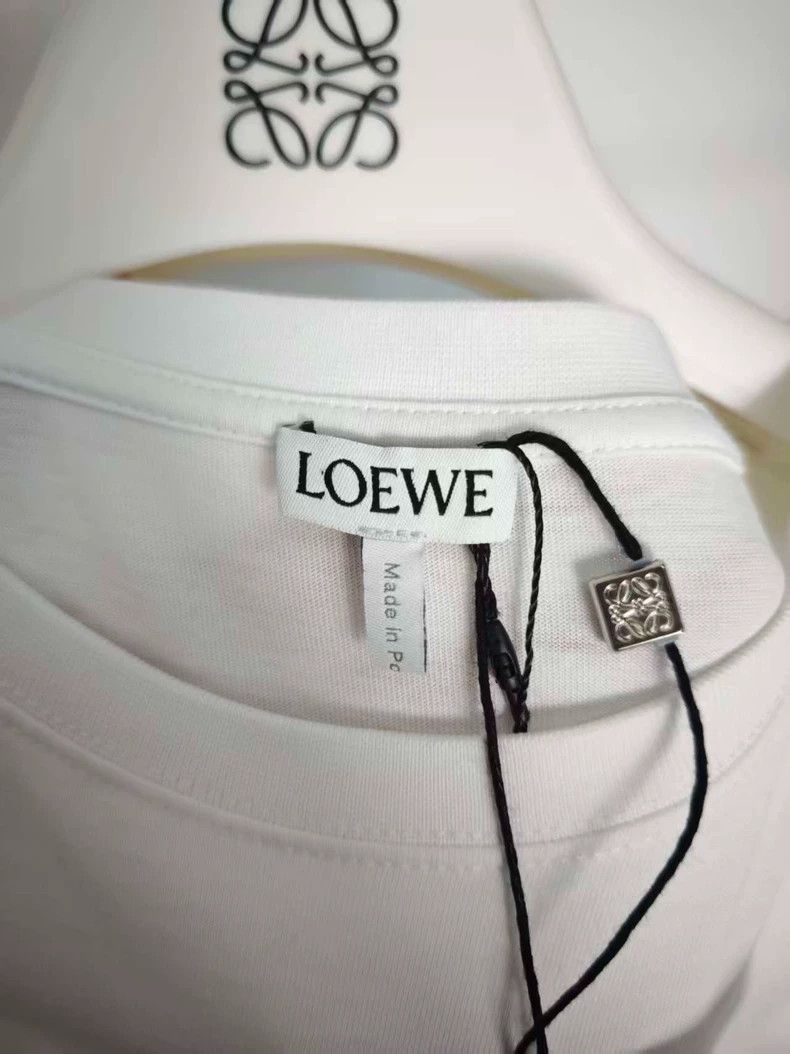 Loewe LOEWE White short-sleeved T-shirt Size M / US 6-8 / IT 42-44 - 3 Thumbnail