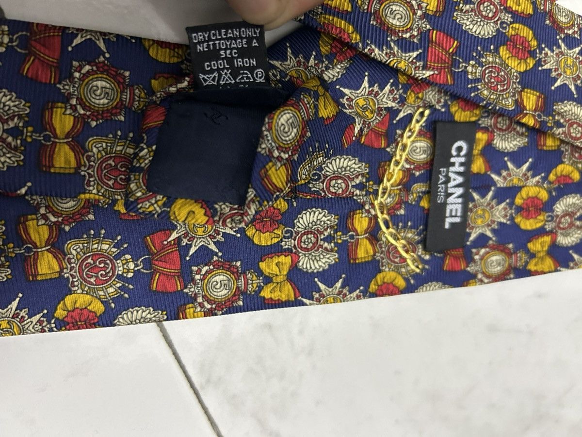 Chanel VINTAGE CHANEL MULTICOLOUR TIE Size ONE SIZE - 5 Thumbnail