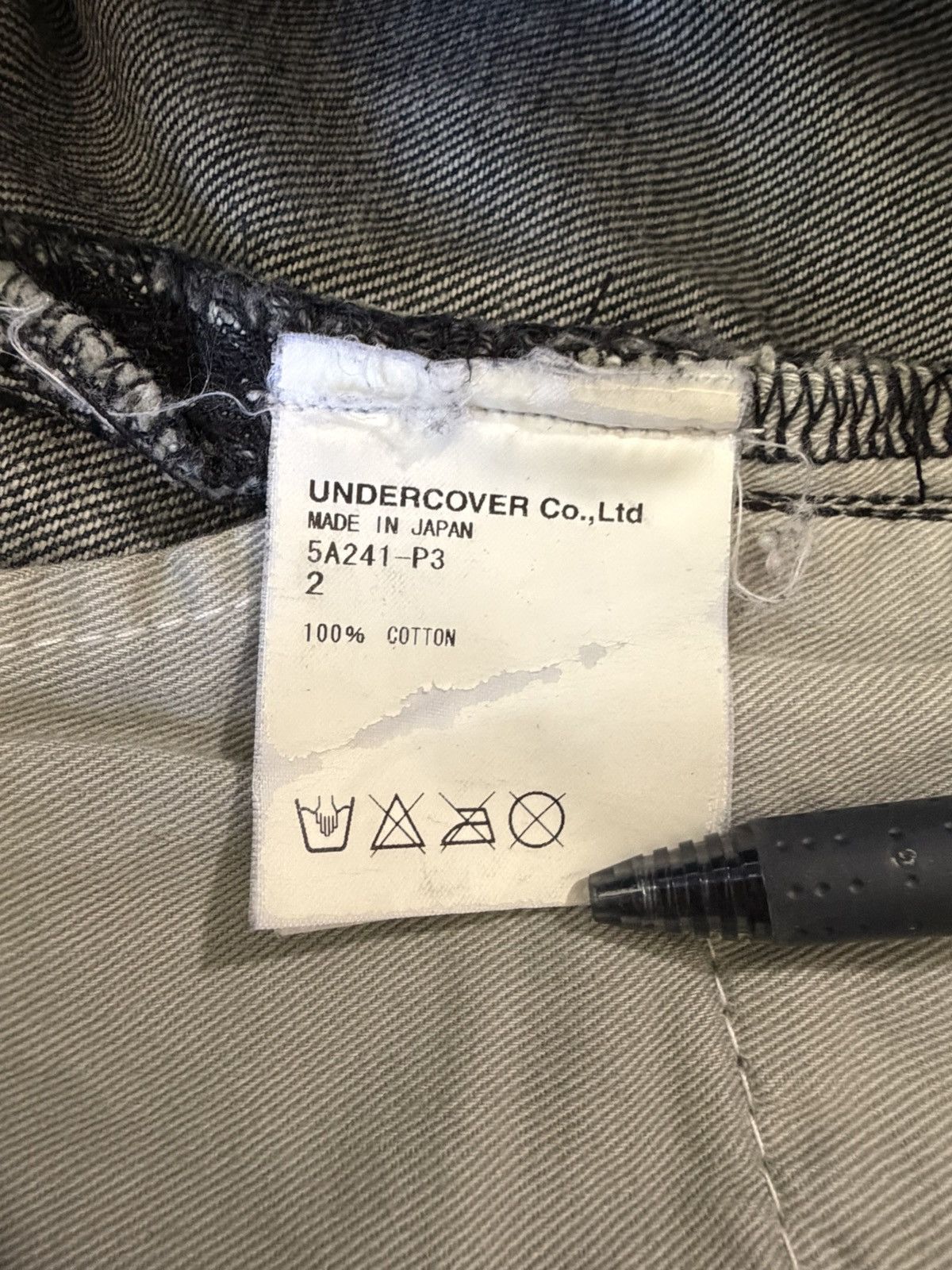 Undercover Undercover SS05 But Beautiful 64 denim Size US 33 - 5 Thumbnail