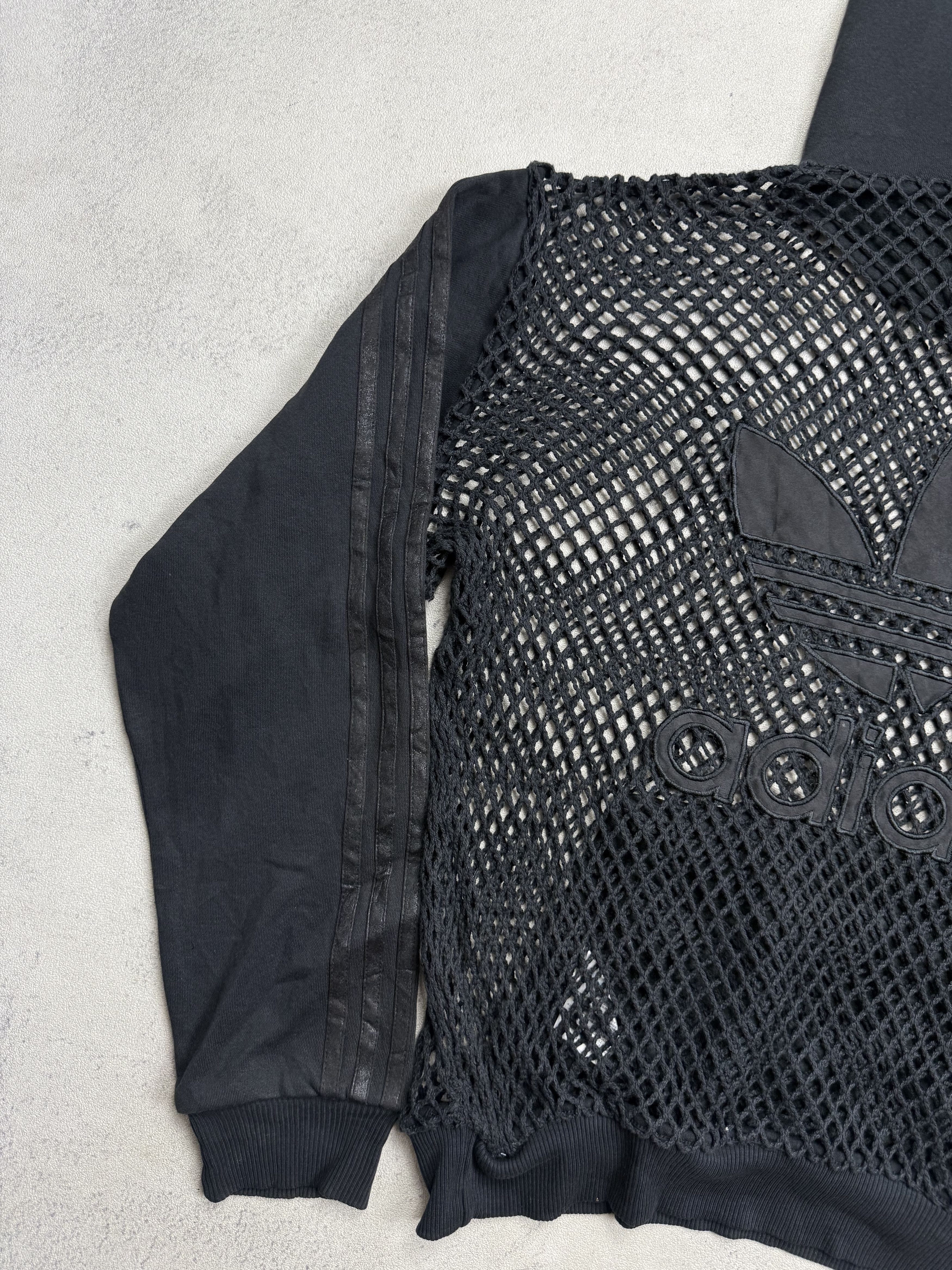 Adidas × Jeremy Scott Adidas x Jeremy Scott Mesh Net Hoodie Size US M / EU 48-50 / 2 - 6 Thumbnail