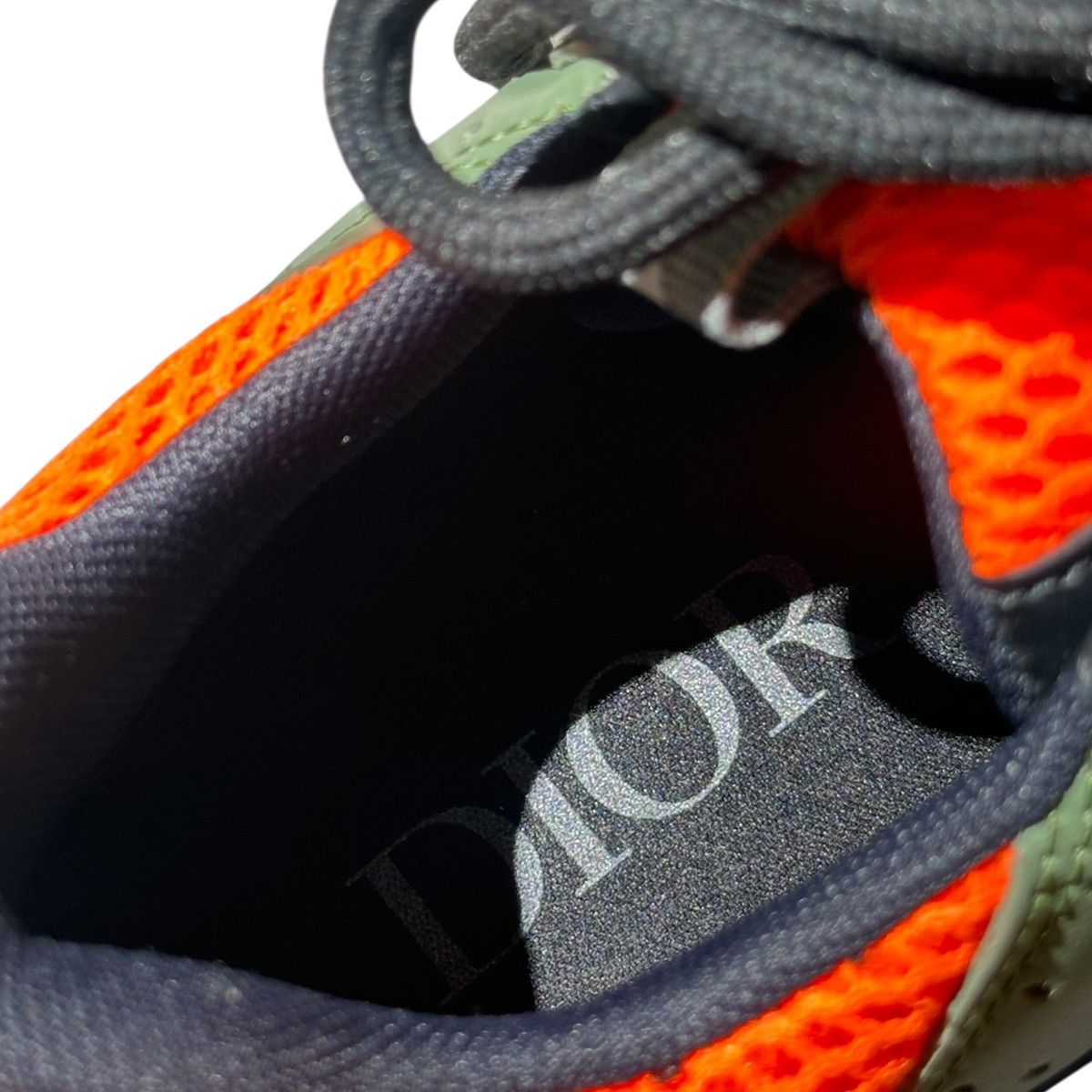 Dior B22 runner sneaker green orange Size US 7 / EU 40 - 5 Thumbnail