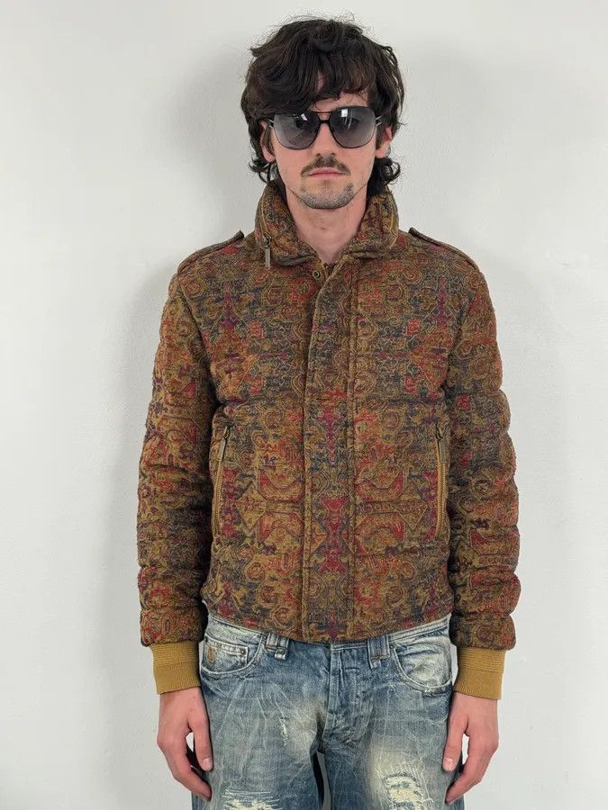 Saint Laurent Paris FW2017 Saint Laurent Persan Nylon Quilted Puffer Jacket Size S / US 4 / IT 40 - 2 Thumbnail