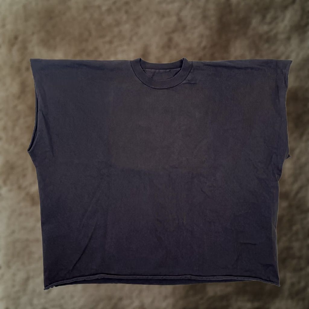 Yeezy Kanye West Ye Vultures Sleeveless Shirt M Tank Jersey Black Men Size M Oversized Tour Merch Size US M / EU 48-50 / 2 - 1 Thumbnail
