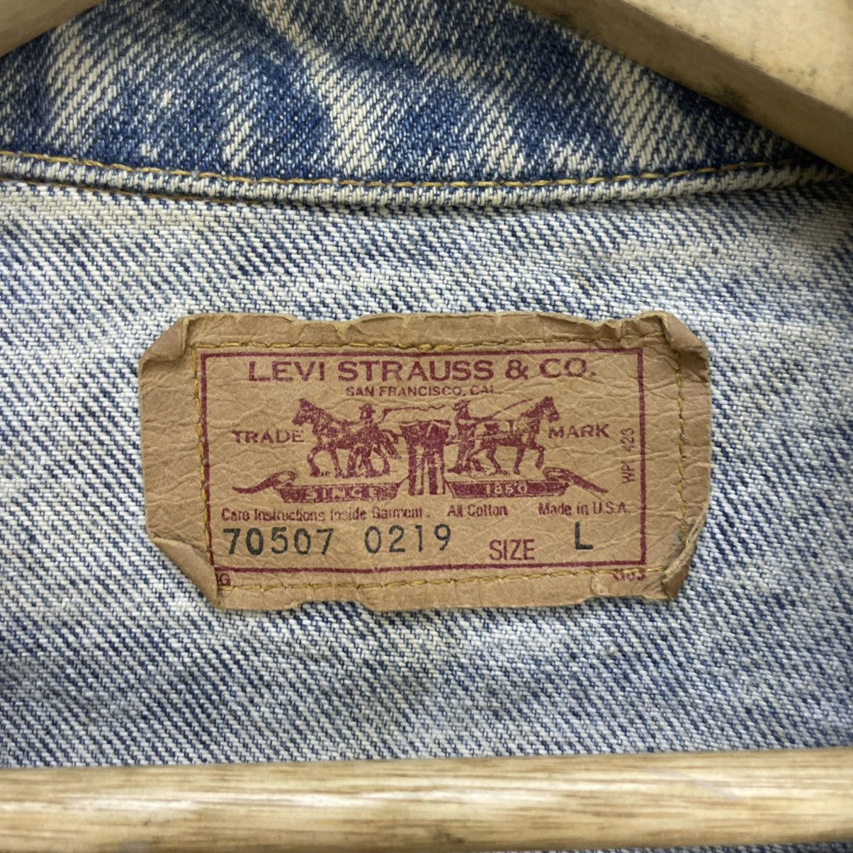 Levi's × Vintage 💥Vintage 90s Levis Acid Wash 70507 Made In usa Size US L / EU 52-54 / 3 - 10 Thumbnail