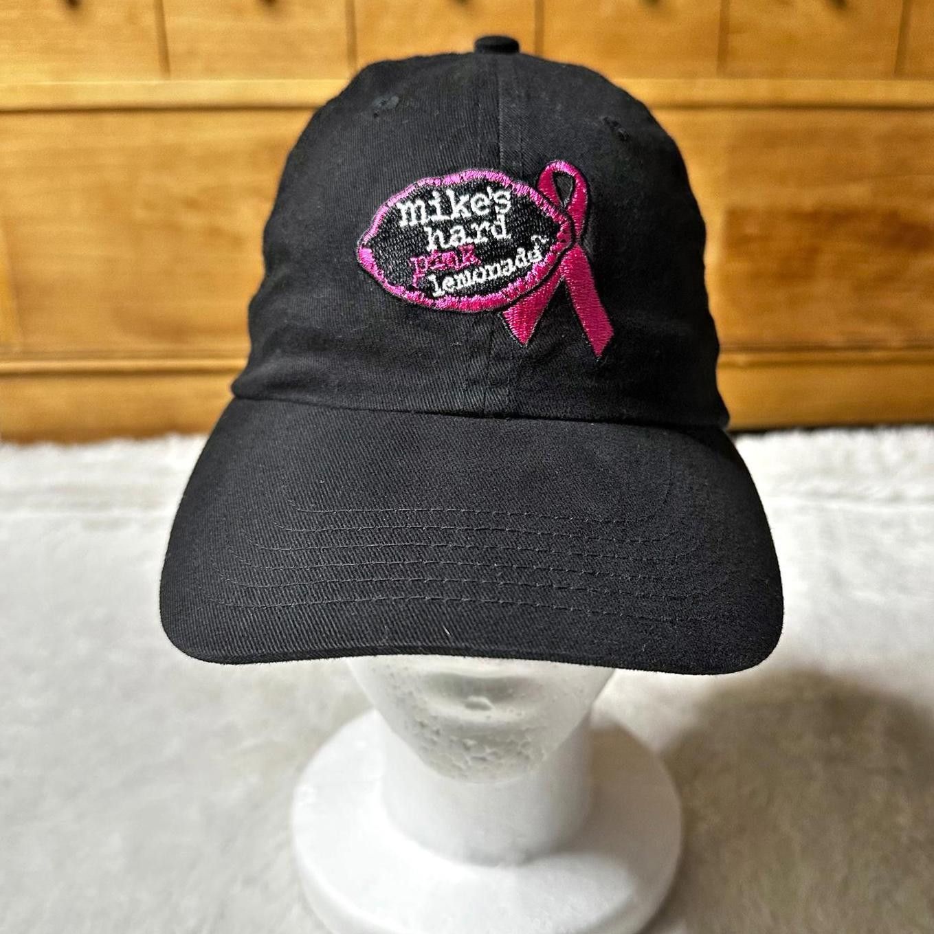 Designer Mike’s Hard Pink Lemonade Breast Cancer Adjustable Strap Hat Size ONE SIZE - 2 Thumbnail