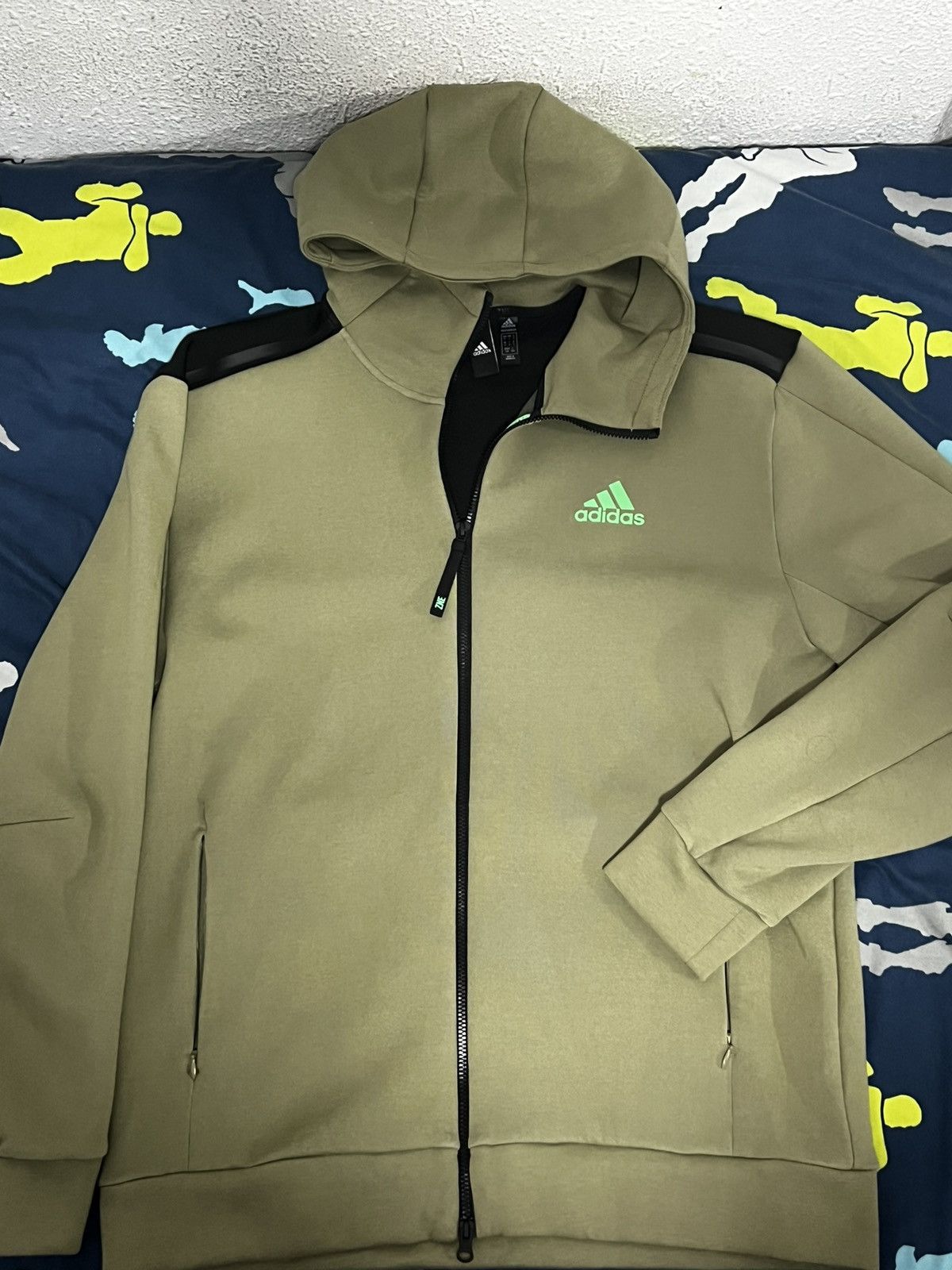 Adidas Chaqueta Adidas Fleece Size US L / EU 52-54 / 3 - 1 Thumbnail