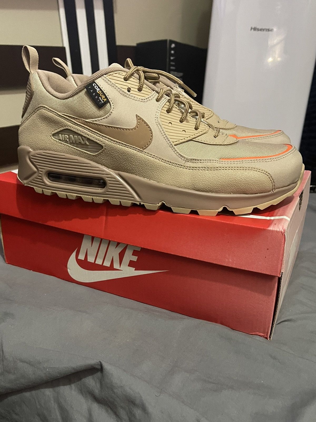 Nike Nike RARE air max 90 surplus desert khaki size 12.5 Size US 12.5 / EU 45-46 - 7 Thumbnail