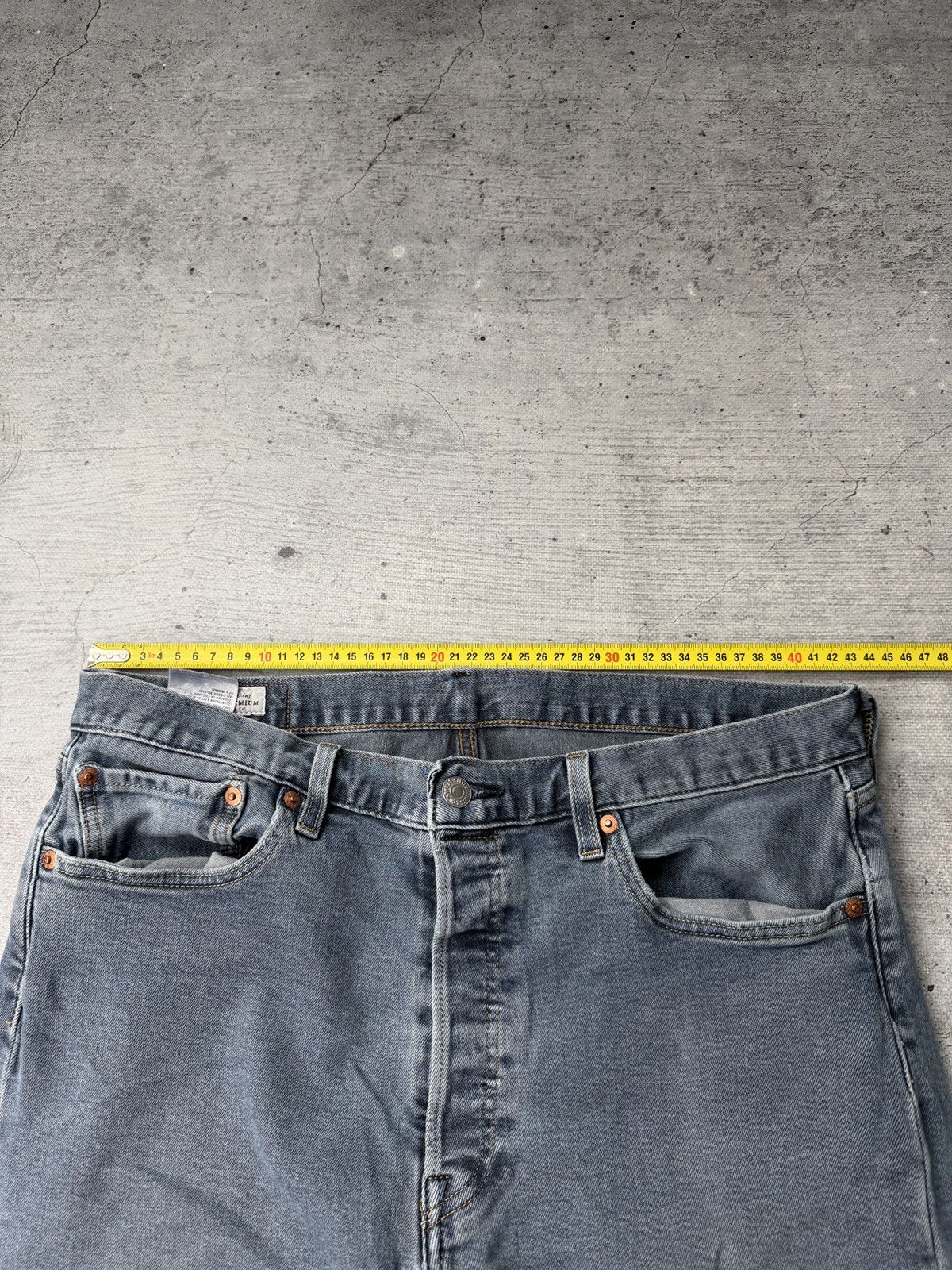 Levi's 90s Vintage Levi’s 501 USA Made Denim Jeans W34 L34 Size US 34 / EU 50 - 11 Thumbnail