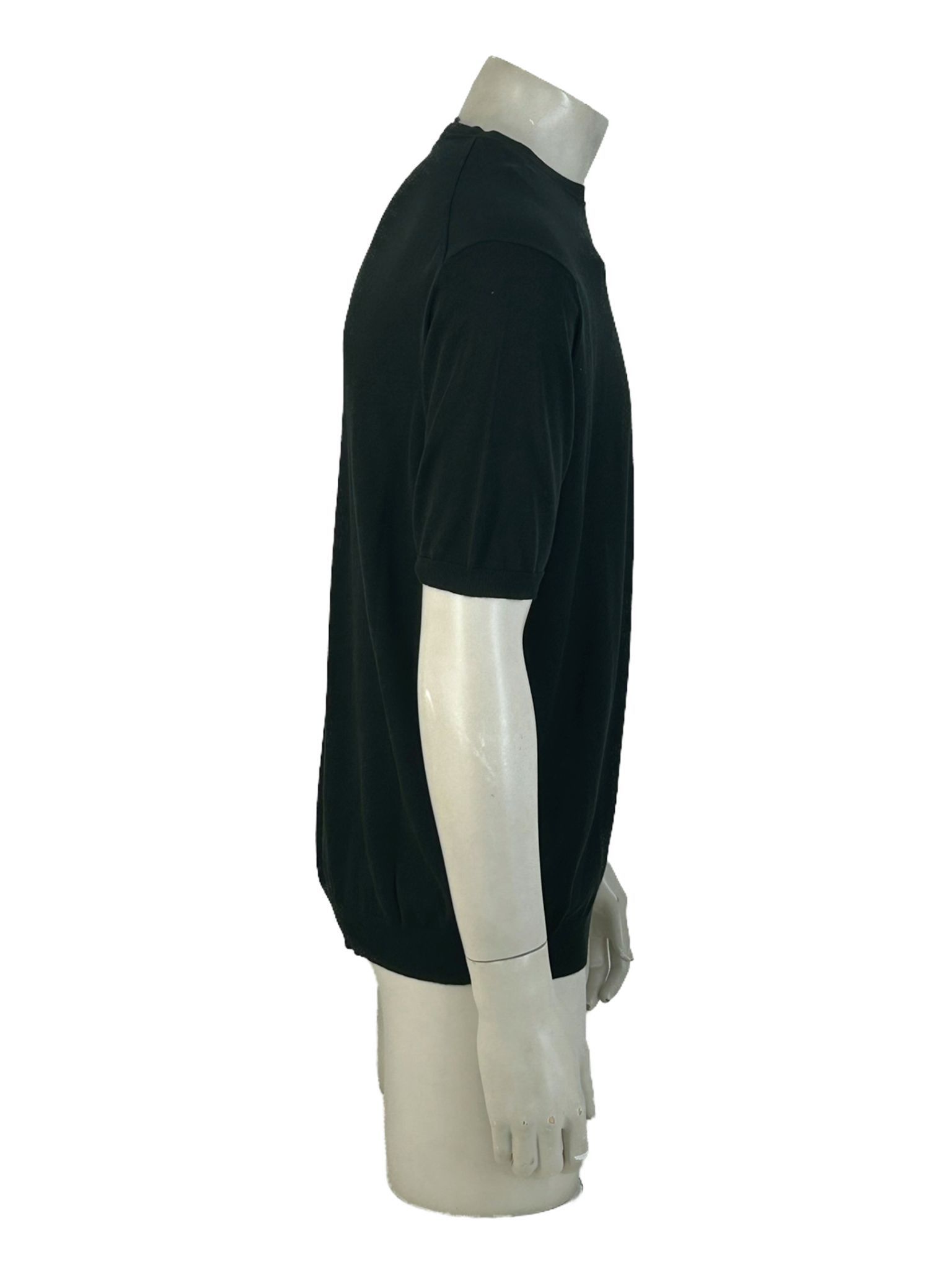 Prada PRADA KNITTED BLACK T-SHIRT Size US L / EU 52-54 / 3 - 3 Thumbnail