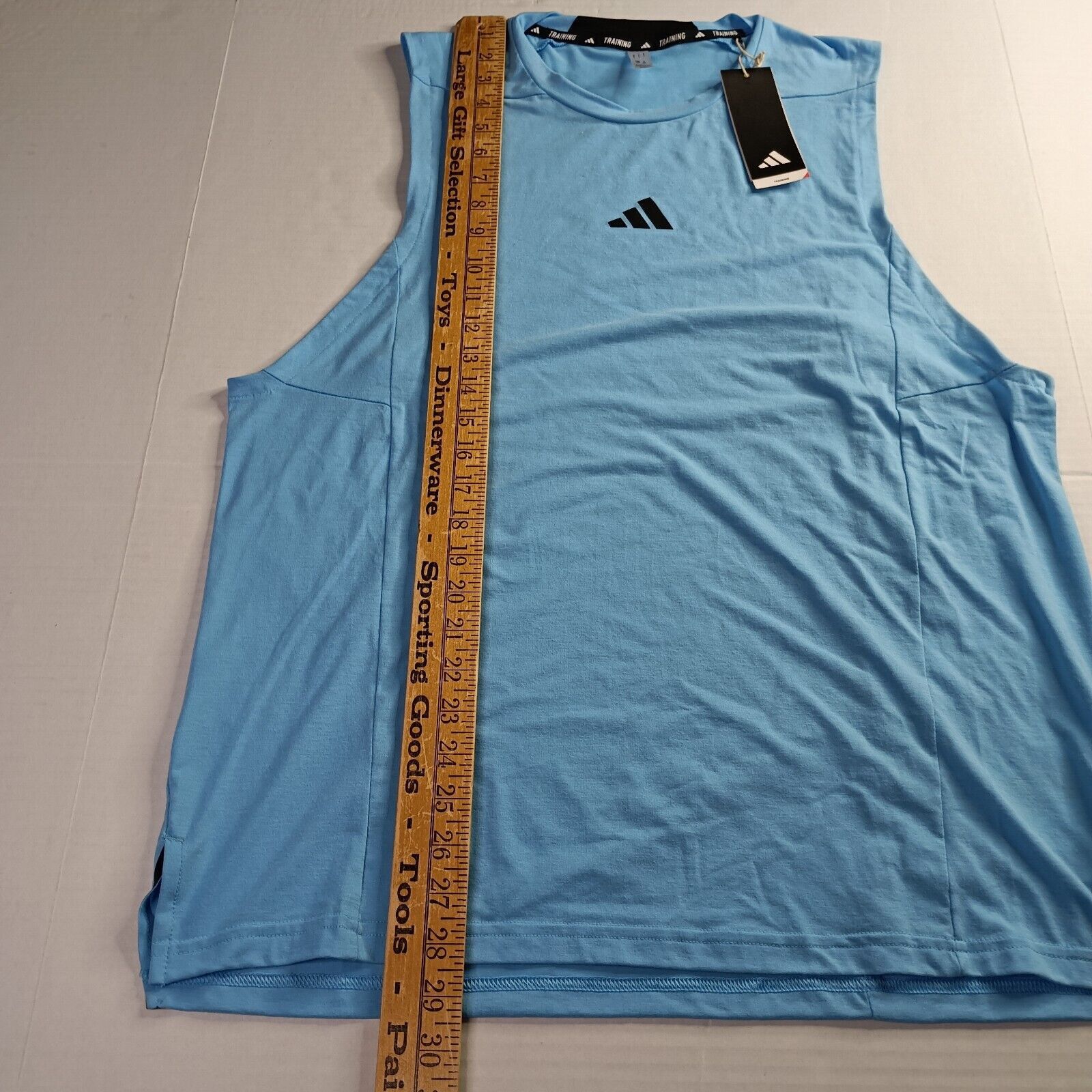 Adidas Adidas IS3824 D4T Tank Tops Men's L Large Sky Blue Training Size US L / EU 52-54 / 3 - 5 Thumbnail