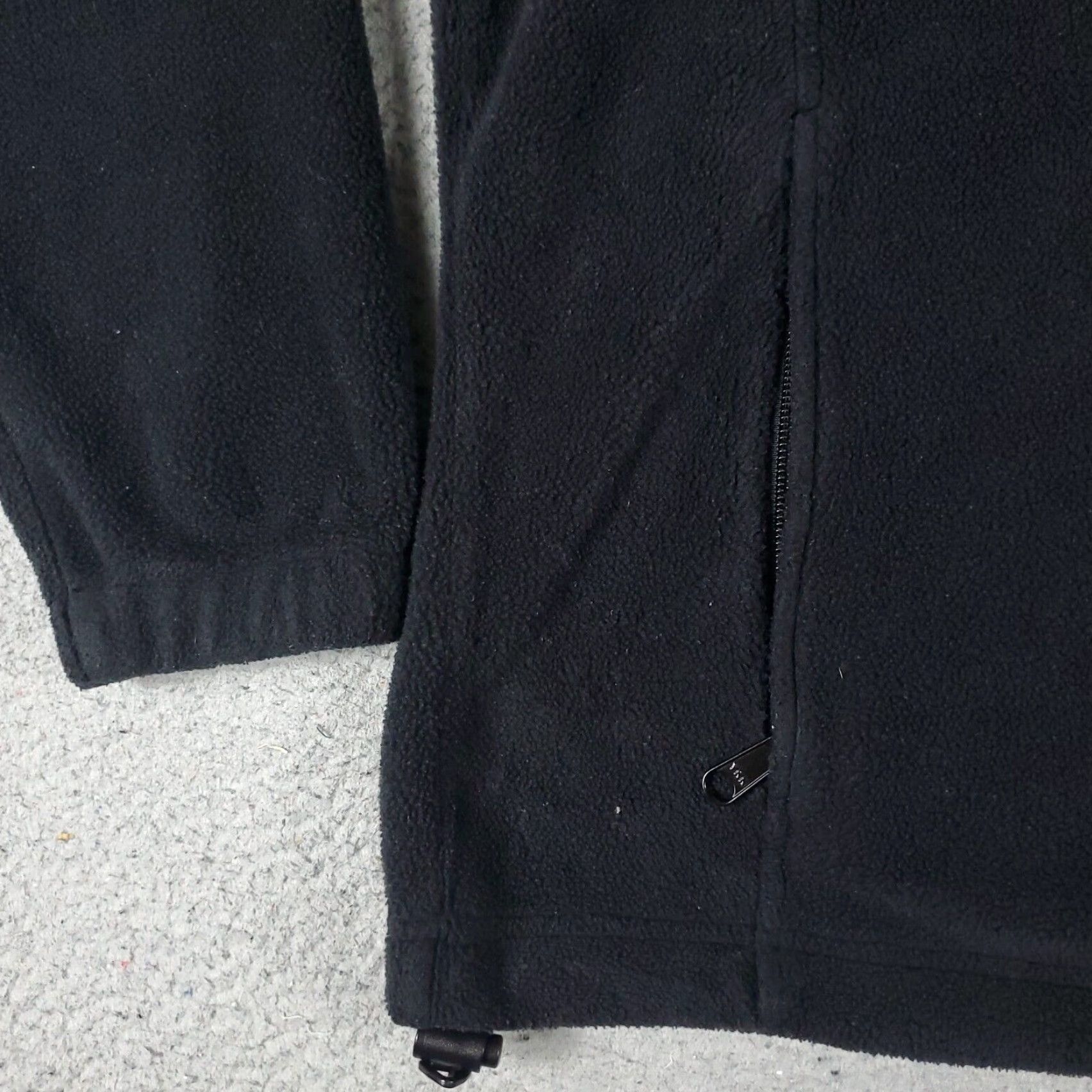 Vintage Columbia Full Zip Sweater Mens Large Black Fleece Outdoor Size US L / EU 52-54 / 3 - 3 Thumbnail