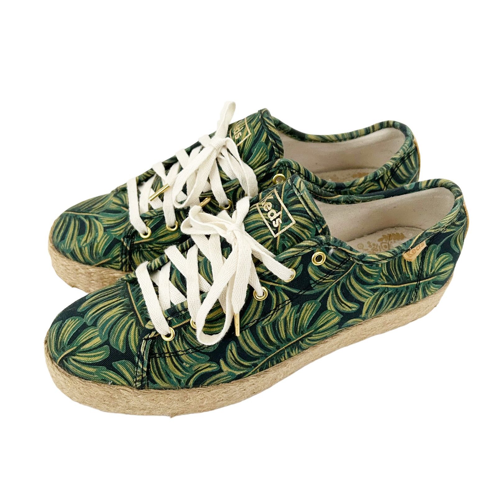 Keds Keds Palm Leaves Print Platform Espadrille Sneakers Sz 7 Size US 7 / IT 37 - 5 Thumbnail