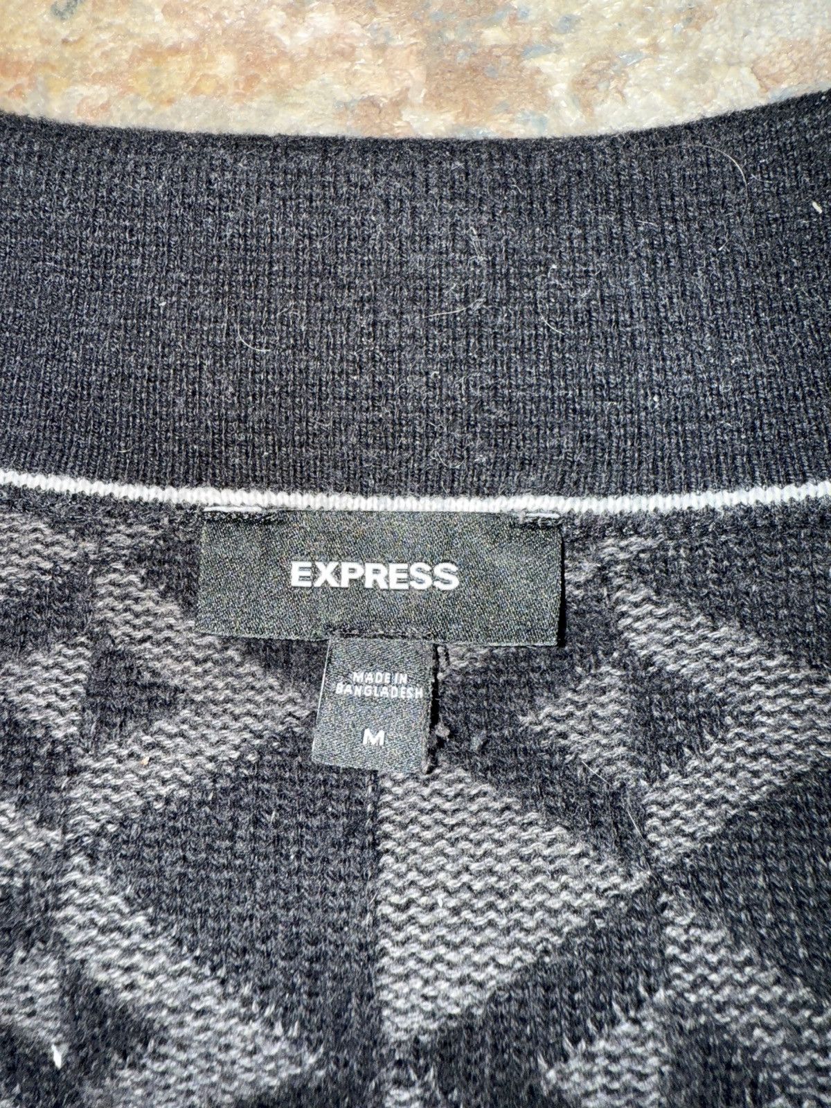 Express Express Knit Short Sleeve Button Up Polo Size US M / EU 48-50 / 2 - 3 Thumbnail