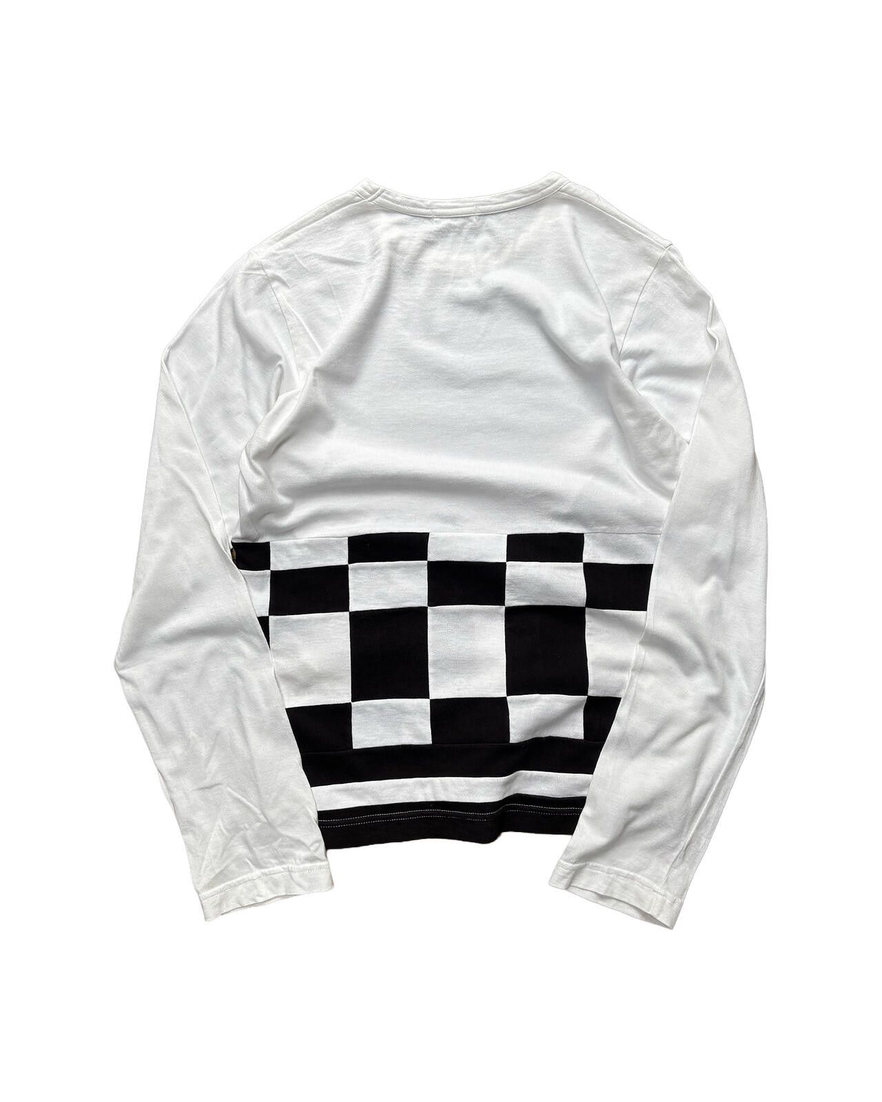 Comme des Garcons Comme des Garçons Check Panel LS Tee S Size US S / EU 44-46 / 1 - 6 Thumbnail