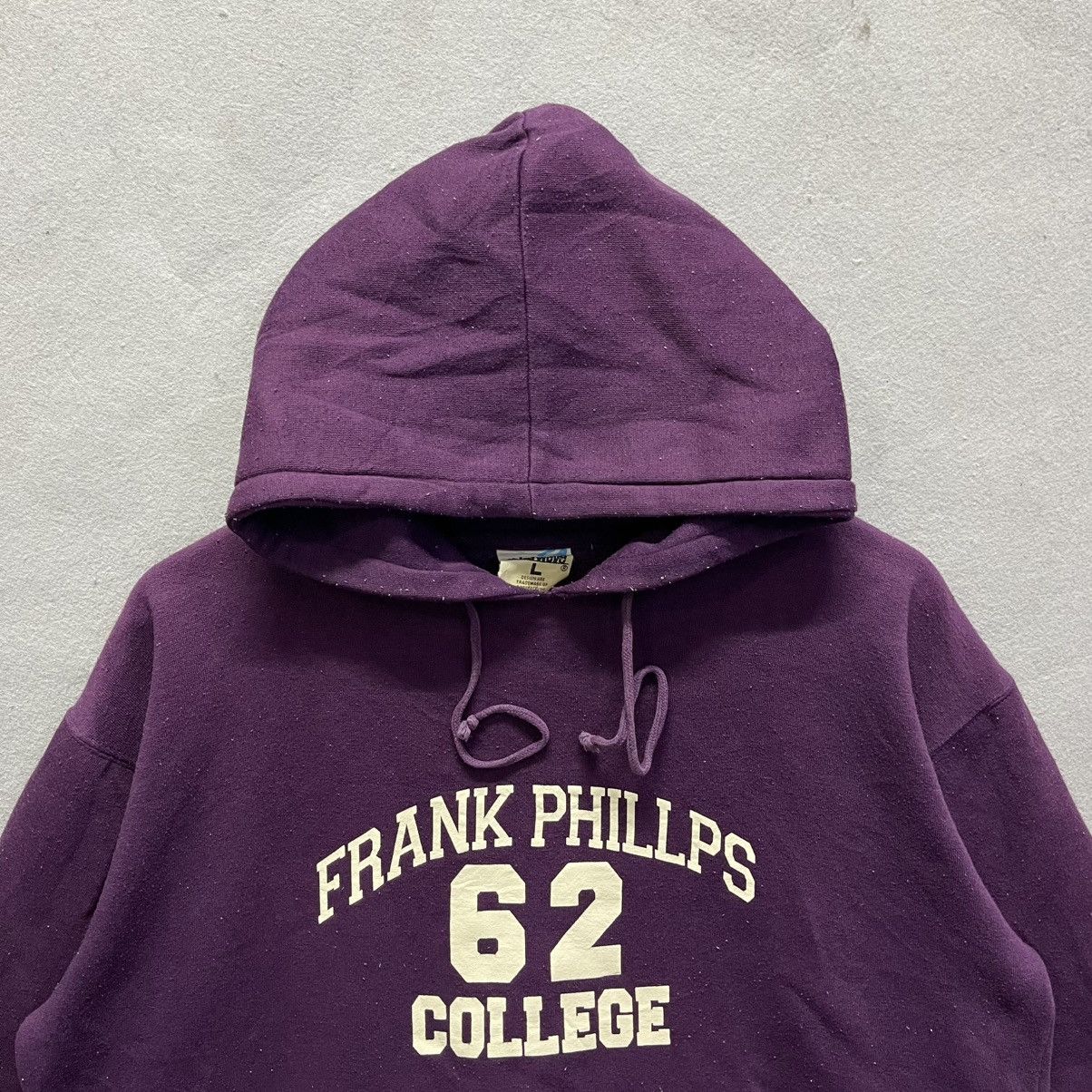 Vintage Vintage Frank Phillips College Hoodie , USA Collegiate Style Size US L / EU 52-54 / 3 - 2 Thumbnail