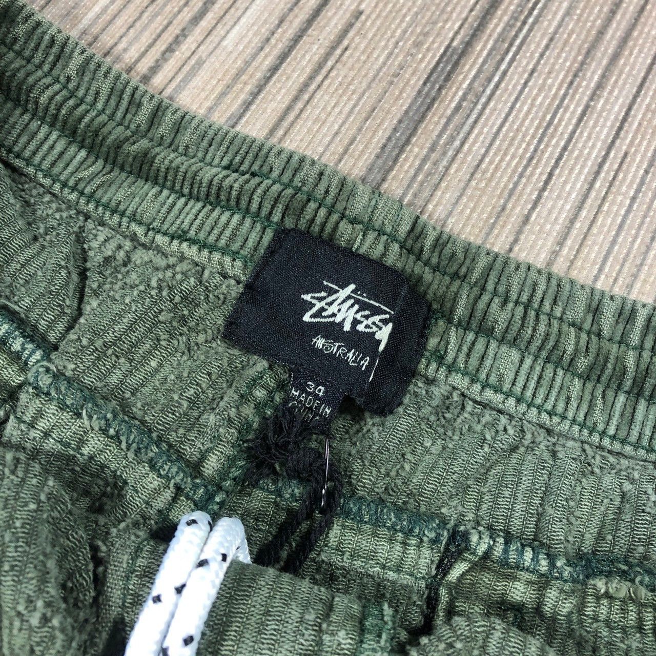 Stussy × Vintage Stussy Wide Wale Cord Shorts Size US 34 / EU 50 - 5 Thumbnail