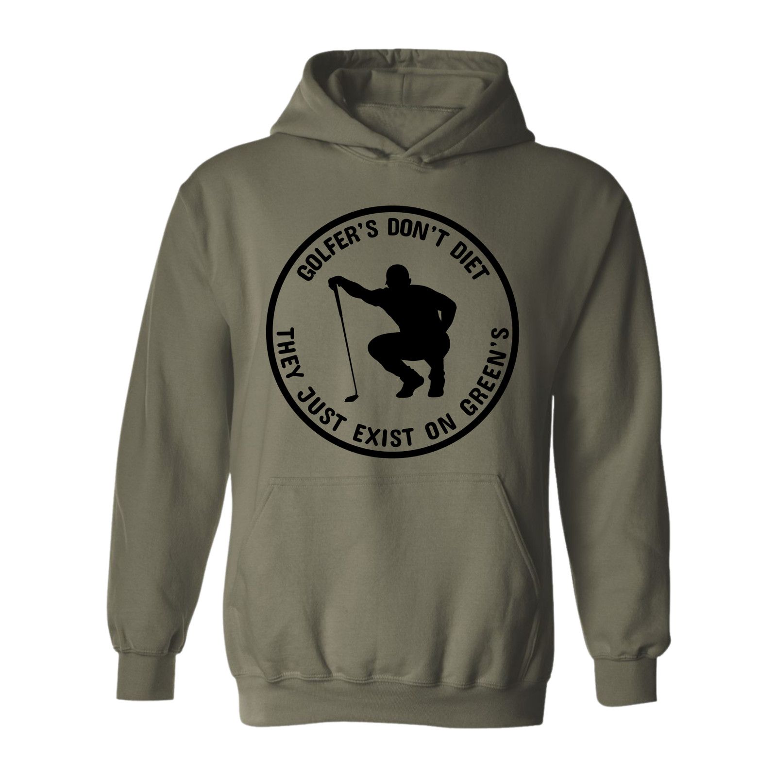 & Other Stories Golf Hoodie Golfers Don't Diet Funny Man Golfer Sweatshirt Size US L / EU 52-54 / 3 - 8 Thumbnail