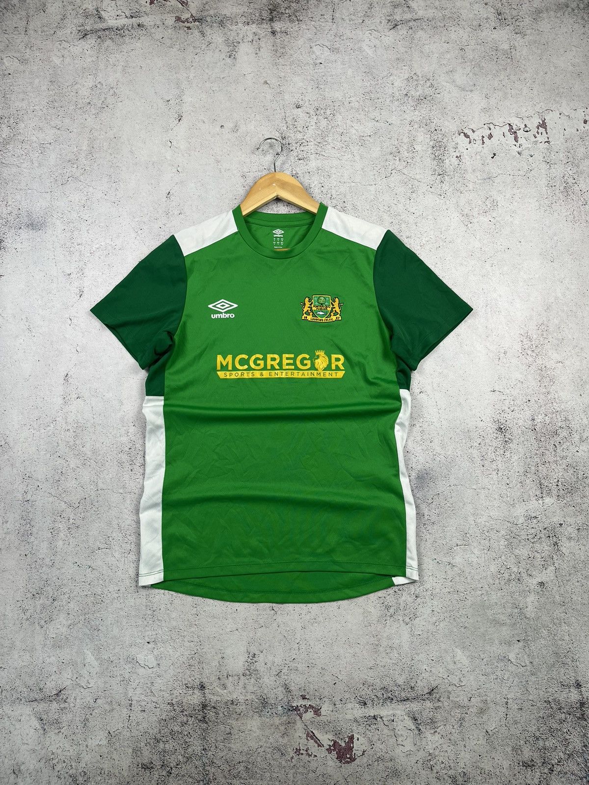 McGregor × Umbro UMBRO LOURDES CELTIC FC CONOR McGregor’s SOOCER Jersey Size US S / EU 44-46 / 1 - 1 Thumbnail
