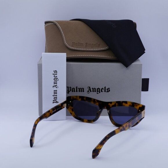 Palm Angels Palm Angels PERI10E CLAIRE 6045 Sunglasses Havana Cat Eye Size ONE SIZE - 9 Thumbnail