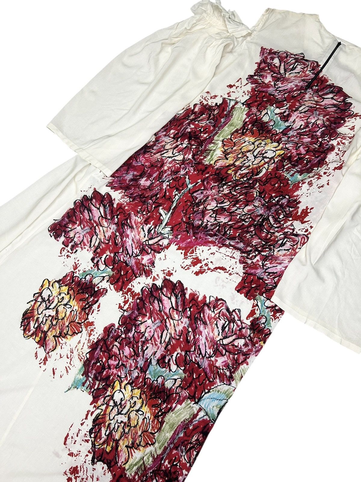 Yohji Yamamoto S/S 20 Floral Dress Size S / US 4 / IT 40 - 5 Thumbnail