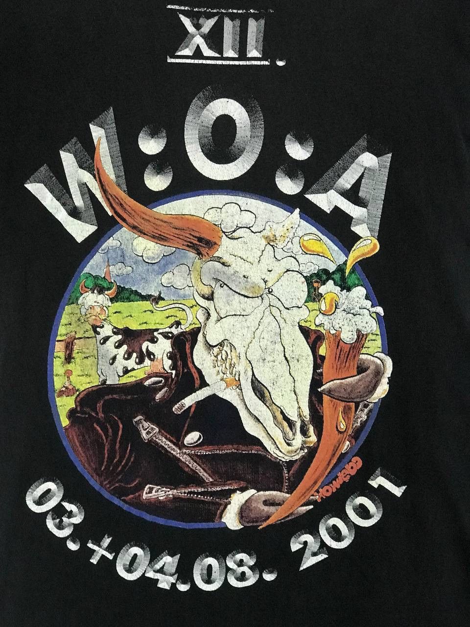 Band Tees × Vintage vintage 2001 Wicked Open Air heavy metal music festival Size US L / EU 52-54 / 3 - 3 Thumbnail