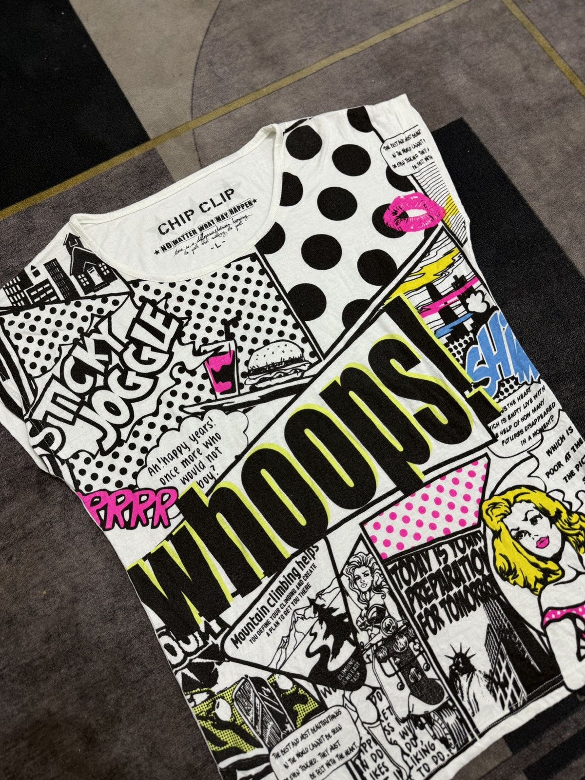 Hysteric Glamour CHIP CLIP HYSTERIC STYLE TSHIRT Size M / US 6-8 / IT 42-44 - 2 Thumbnail