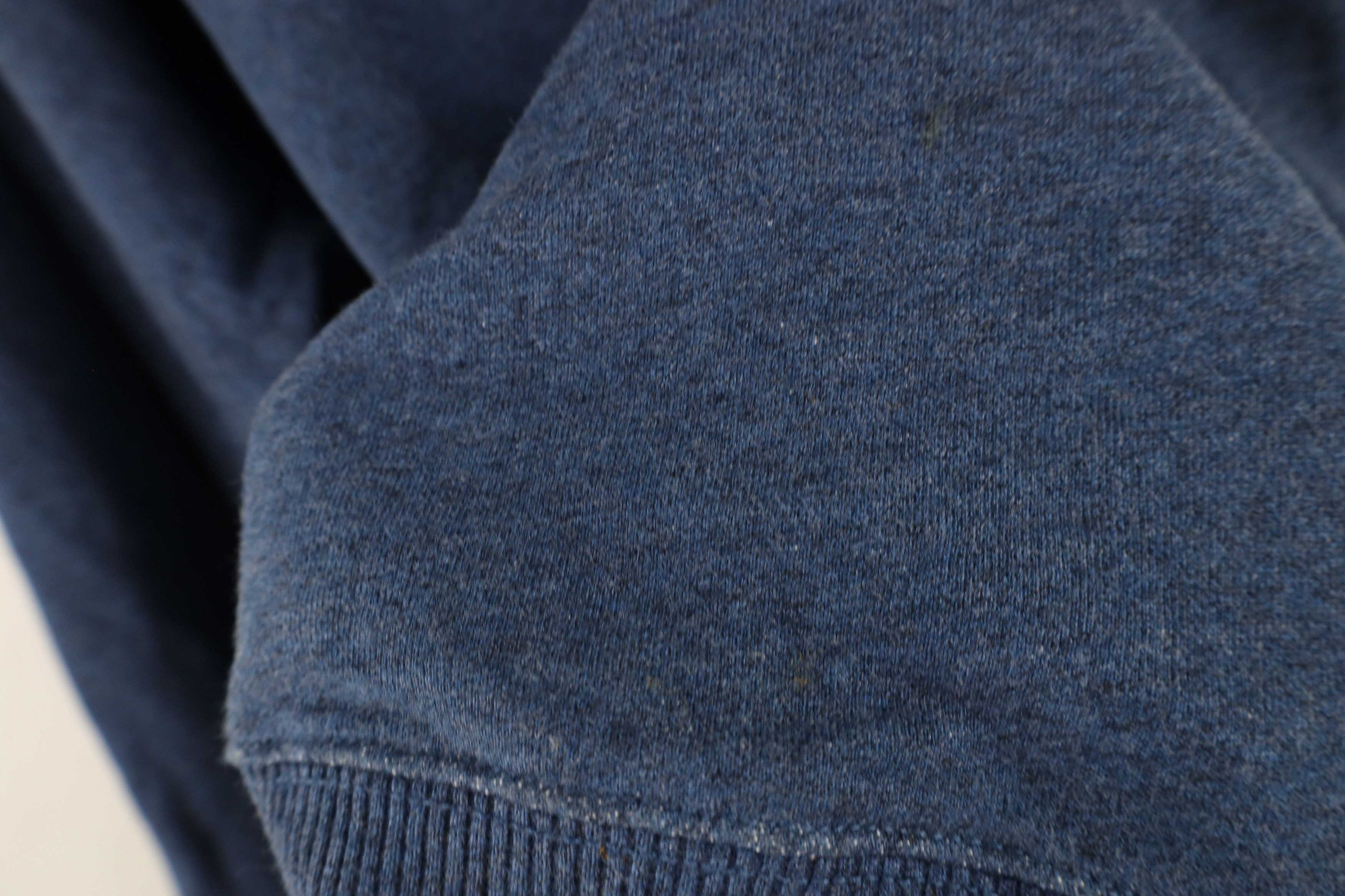J.Crew × Vintage J Crew Terry Vintage Fleece Crewneck Sweatshirt Heather Blue Size US XL / EU 56 / 4 - 5 Thumbnail