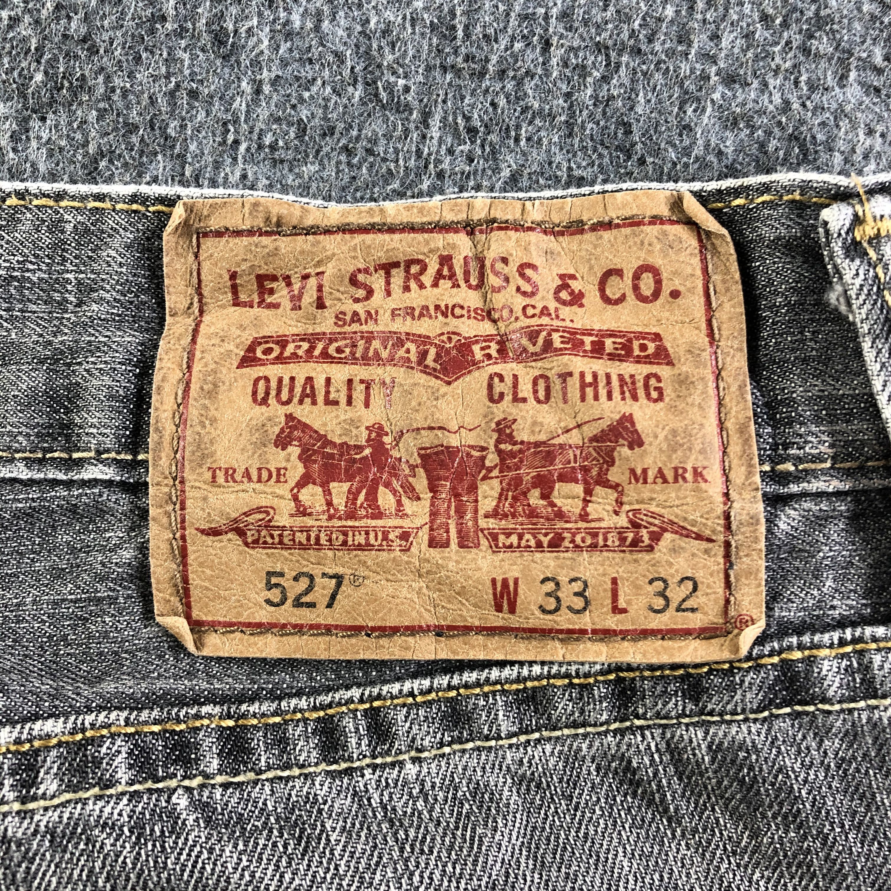 Levi's Vintage Levis 527 Flare Jeans-J4267 Size US 35 - 5 Thumbnail