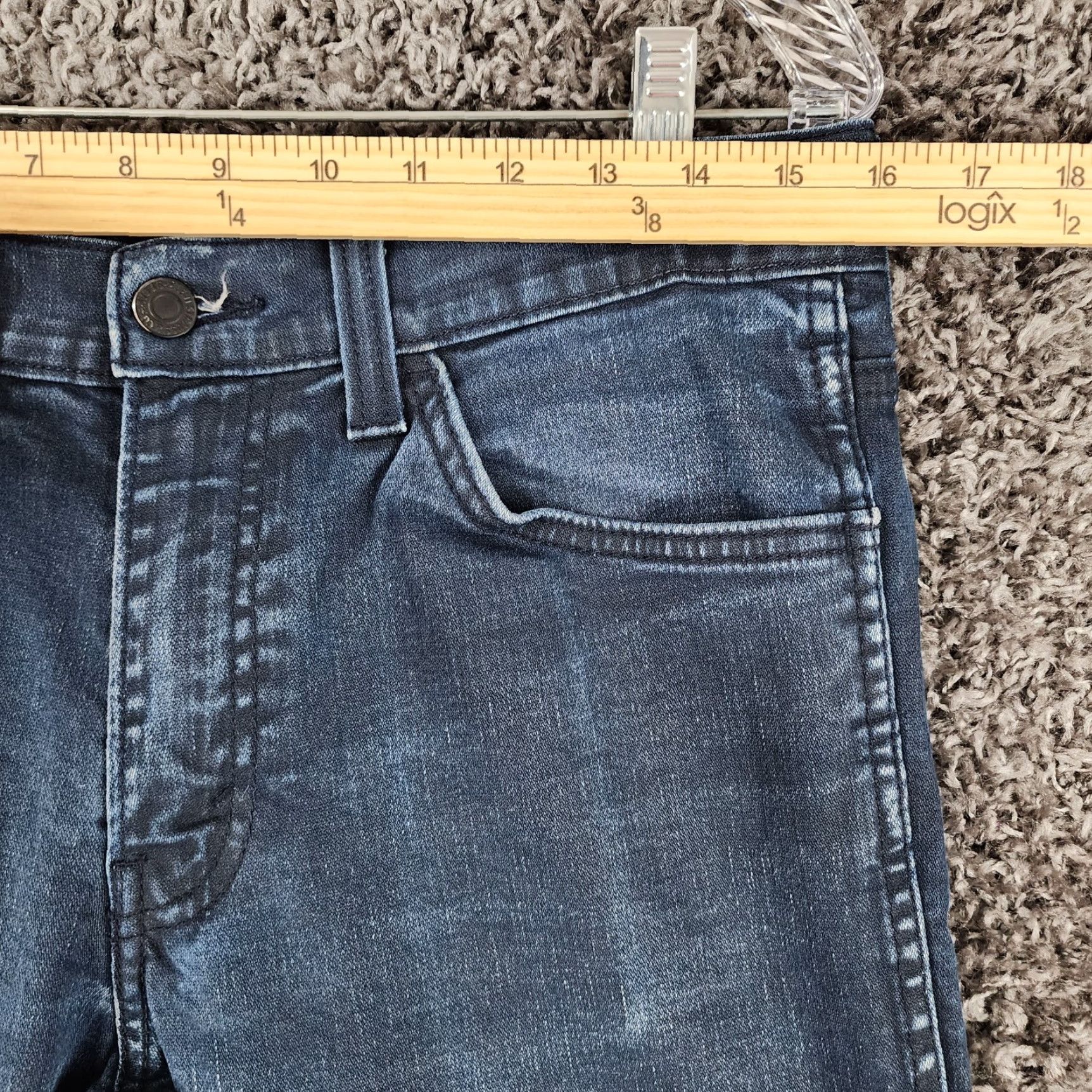Levi's Levi's 511 Jeans Slim Straight Dark Wash - Men - Size 32x32 - Blue Denim Size US 32 / EU 48 - 3 Thumbnail